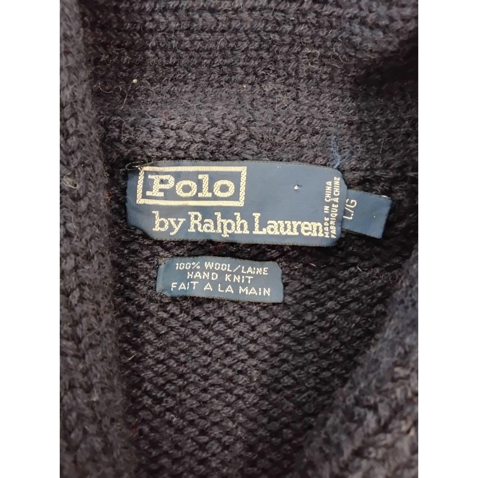 Polo Ralph Lauren Polo by Ralph Lauren Sweater Women's L Blue 90's Blue Label Size L / US 10 / IT 46 - 9 Thumbnail