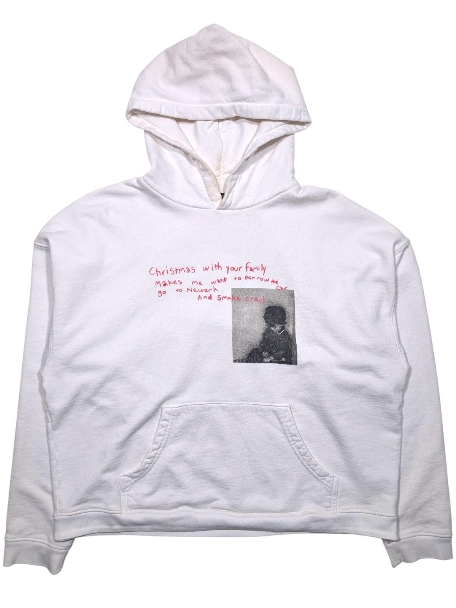 Enfants Riches Deprimes ERD Christmas Crack in Newark Hoodie 1/5 Sweater Size US L / EU 52-54 / 3 - 1 Thumbnail