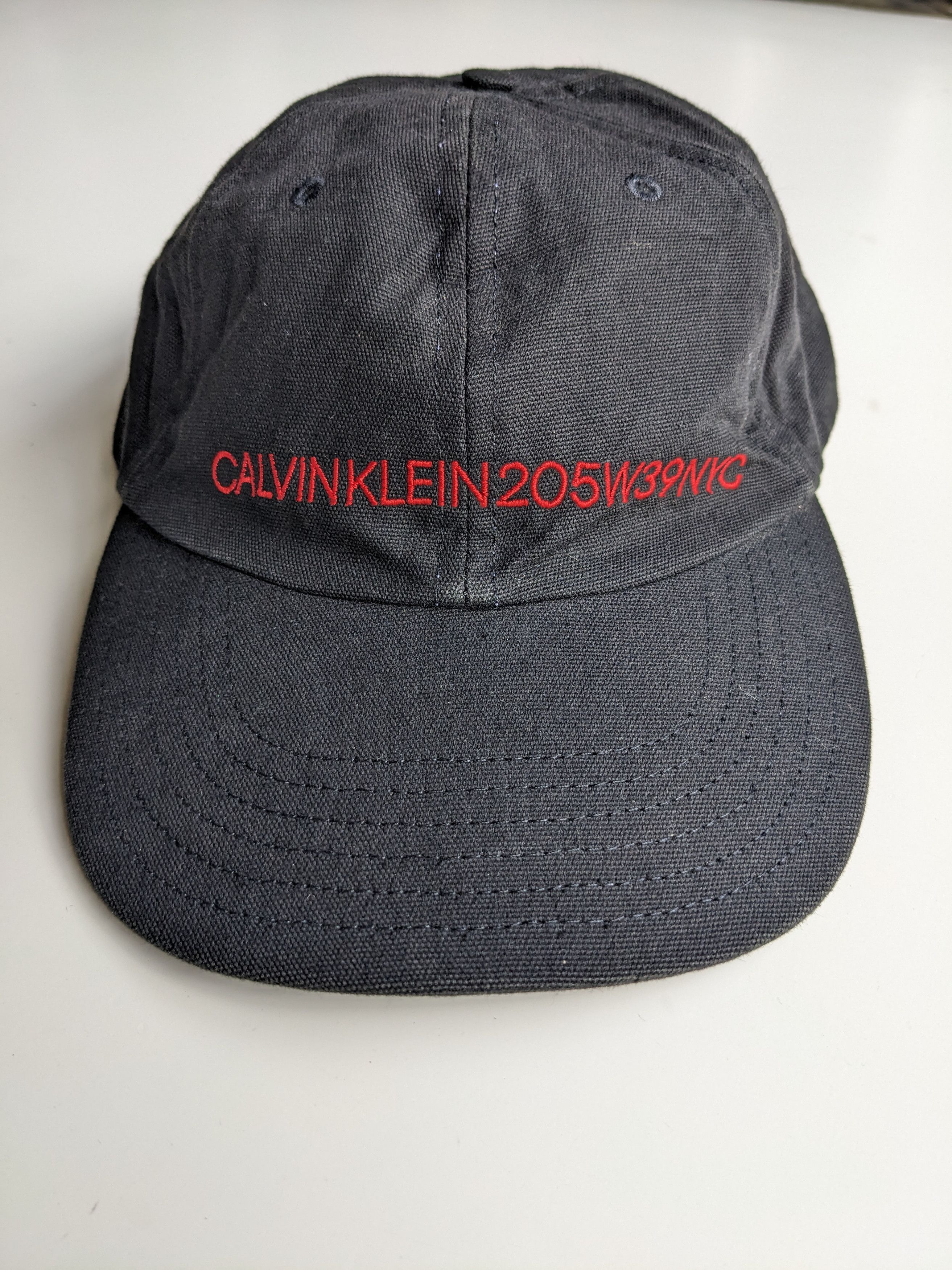Calvin Klein 205W39NYC cap by Raf Simons