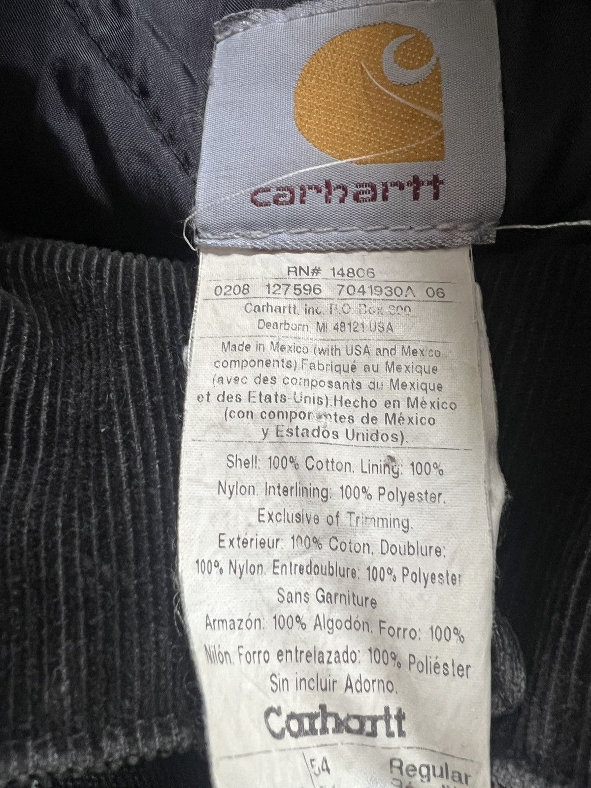 Carhartt Vintage Carhartt Detroit Work Distressed Jacket Size US XXL / EU 58 / 5 - 7 Thumbnail