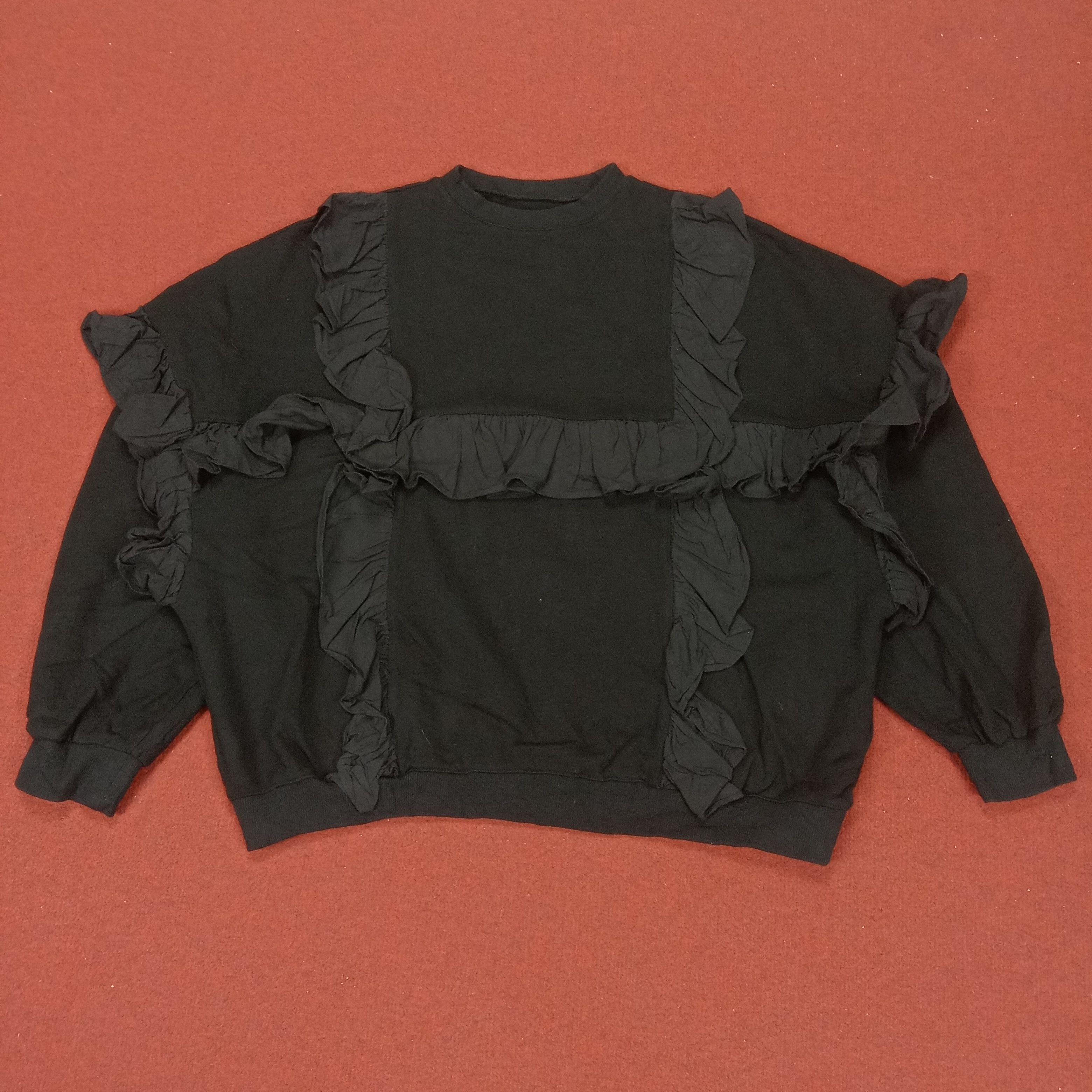 image of Vintage Jouetie Fashion Baggy Style Sweatshirt in Black, Women's (Size XL)