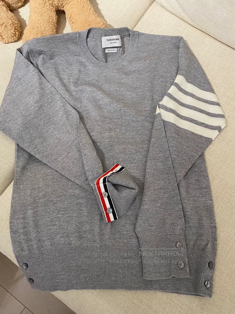 Thom Browne Thom Browne Thin Angora Wool Cardigan Size US M / EU 48-50 / 2 - 5 Thumbnail