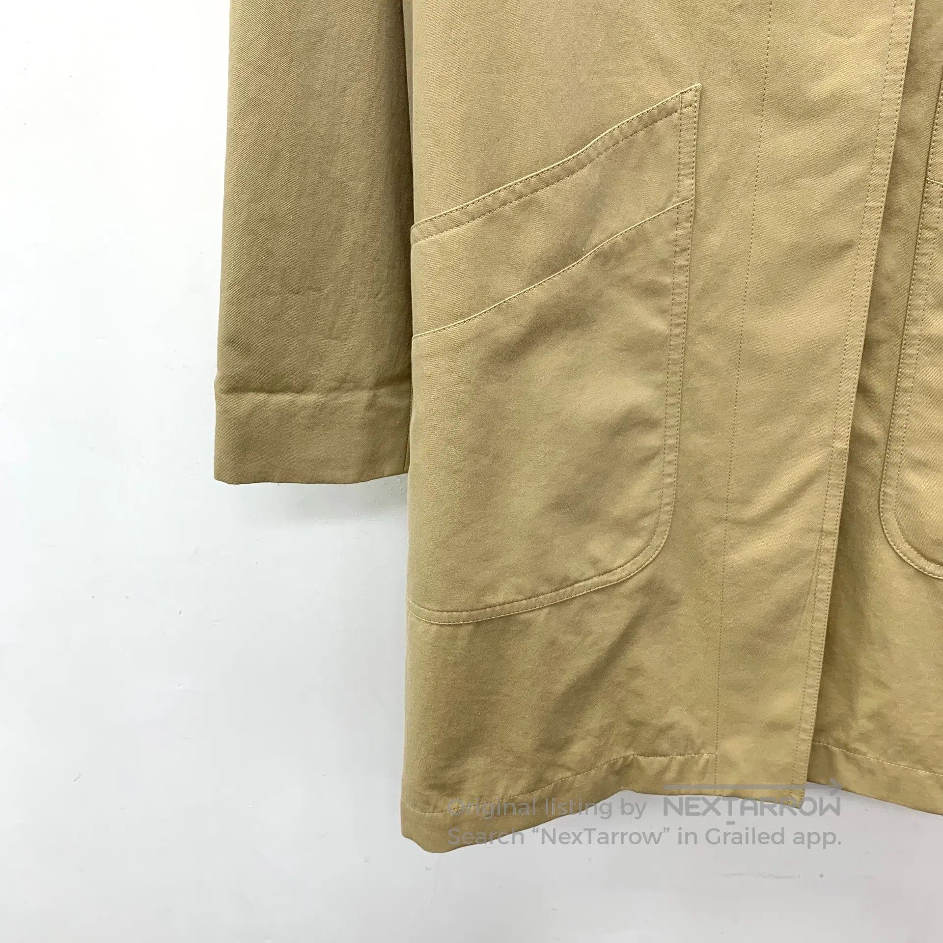 Burberry Burberry Brown TB Letter Embroidered Cotton Reversible Col Size XS / US 0-2 / IT 36-38 - 4 Thumbnail