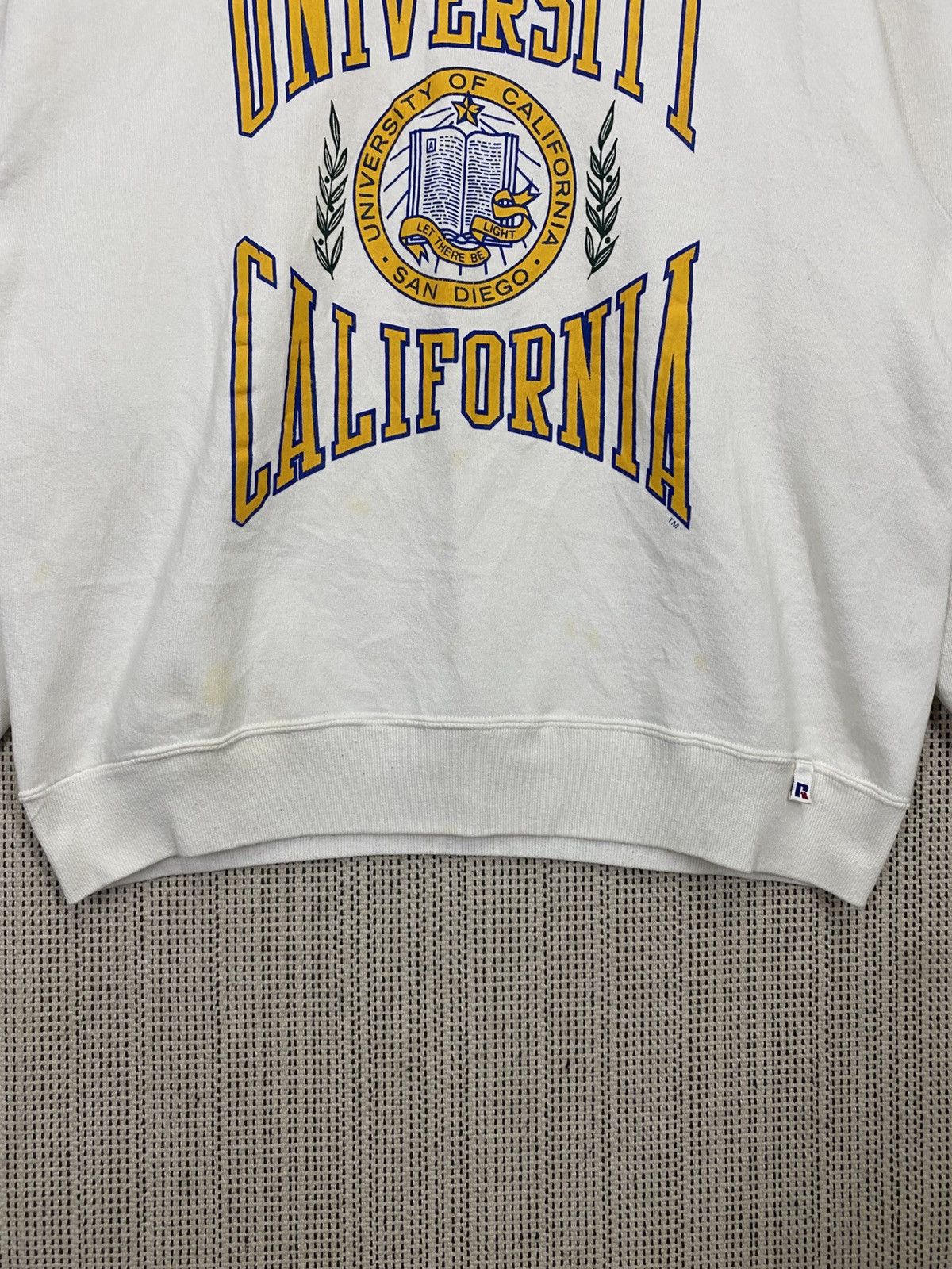 Russell Athletic Vintage university of california by russell athleti crewneck Size US L / EU 52-54 / 3 - 10 Thumbnail