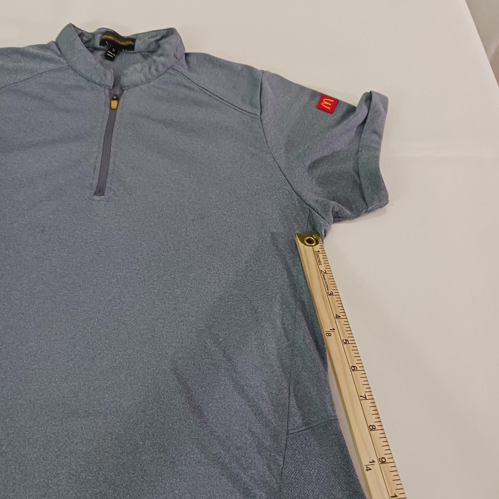 Designer McDonalds Apparel Collection Women's M Gray Uniform Shirt Size ONE SIZE - 4 Thumbnail