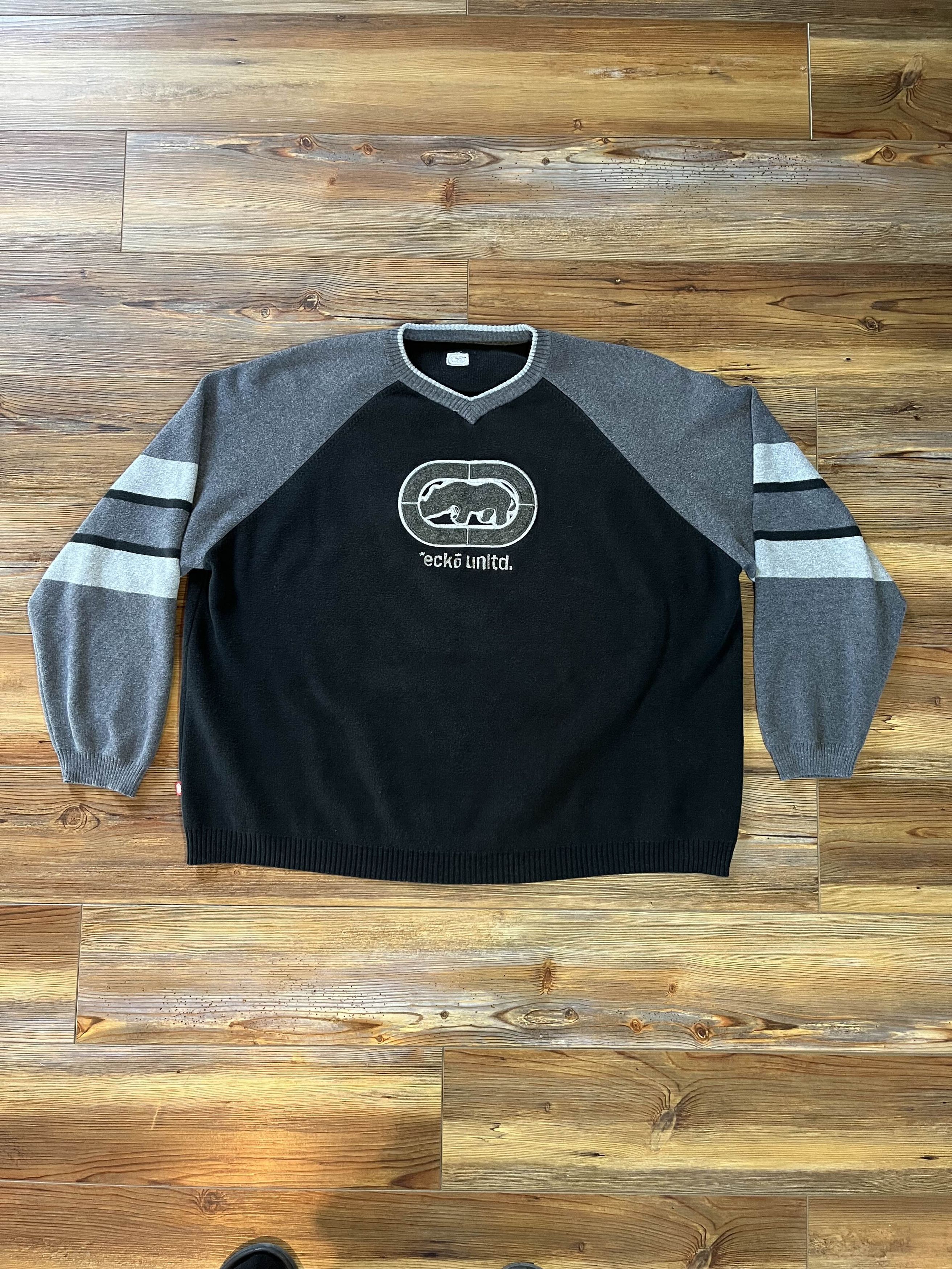 Ecko Unltd. Y2K Ecko Unltd Embroidered Sweater Size US L / EU 52-54 / 3 - 1 Thumbnail
