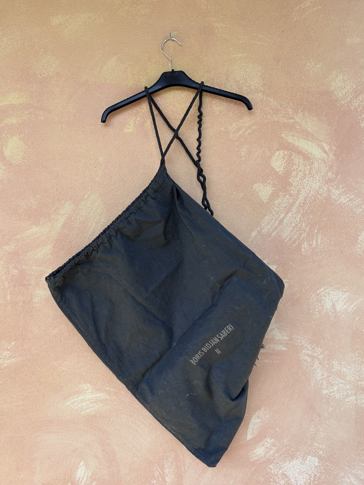 Boris Bidjan Saberi grey cloth tote bag NEW one size rick owens margiela Size ONE SIZE - 1 Thumbnail