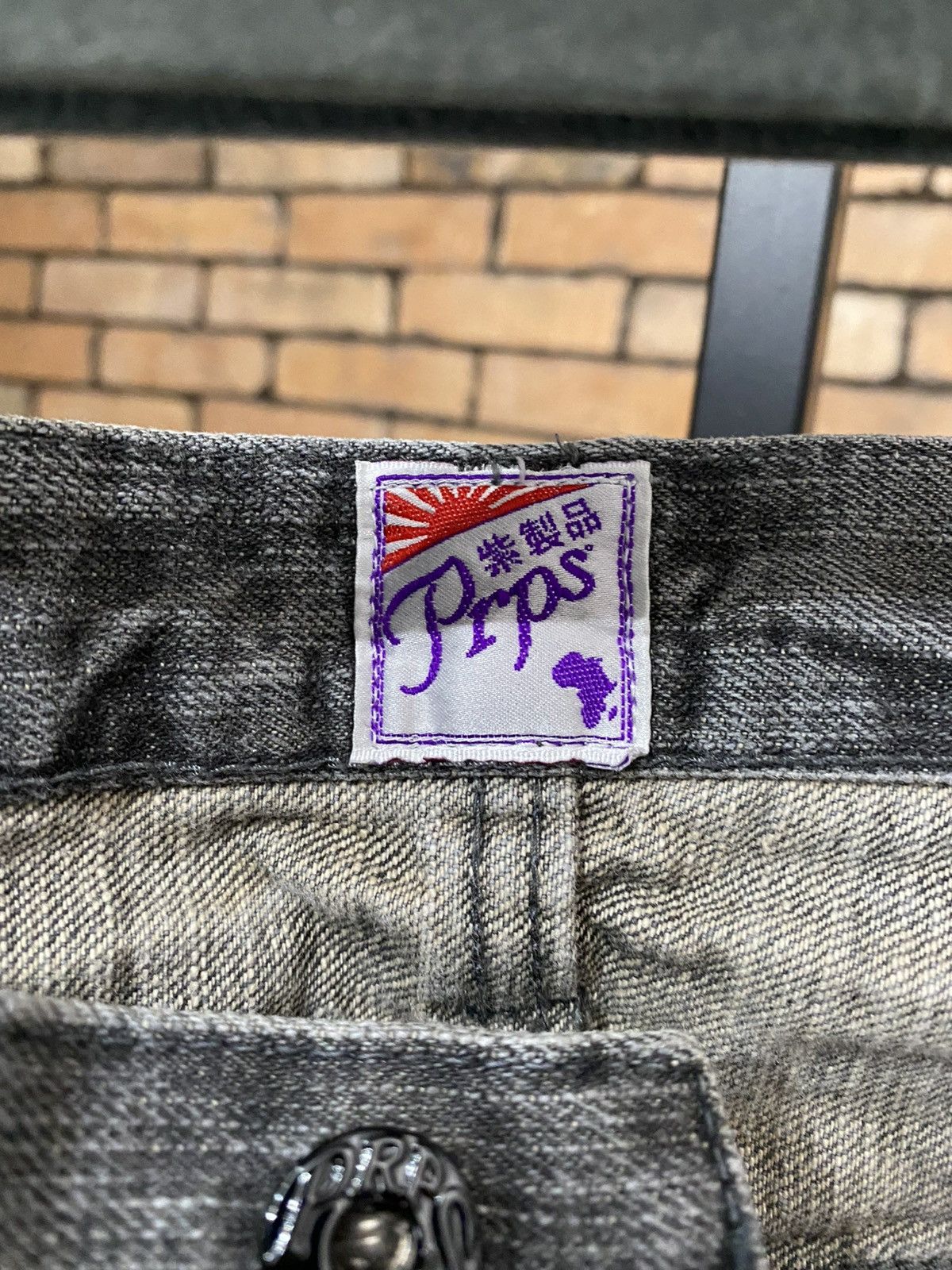 Prps $482 OG PRPS JAPAN DISTRESSED JEANS DENIM SLIM DISTRESSED Size US 34 / EU 50 - 7 Thumbnail