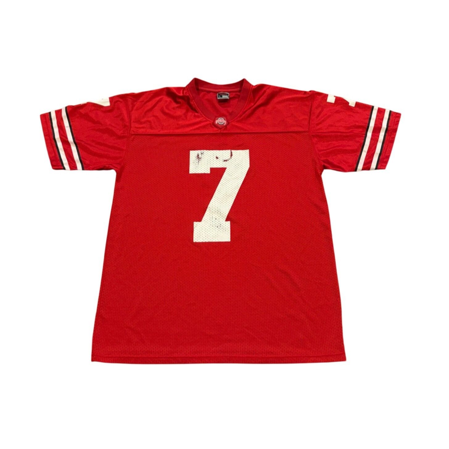 Other Ohio State Buckeyes #7 NCAA Football Jersey Atlantis Red Men Size US L / EU 52-54 / 3 - 1 Thumbnail