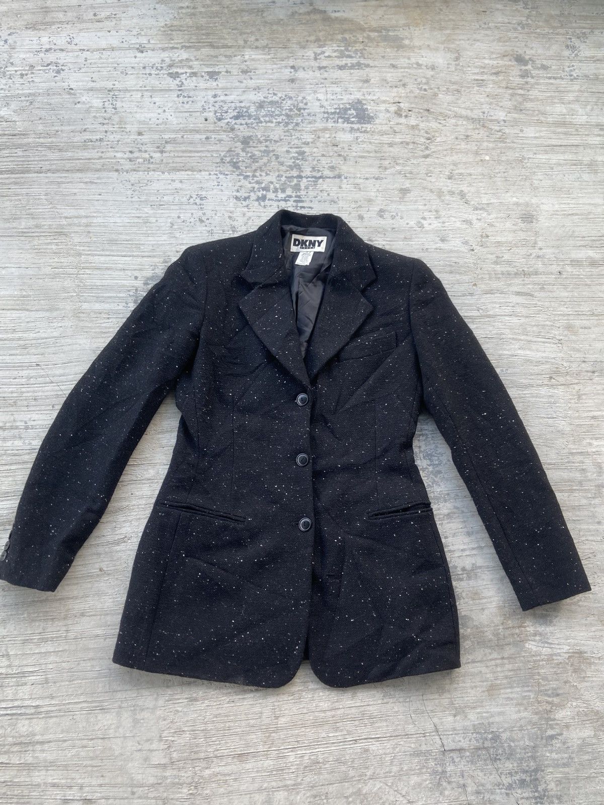 DKNY DKNY Gothic Blazer Punk designer Size 38S - 2 Thumbnail