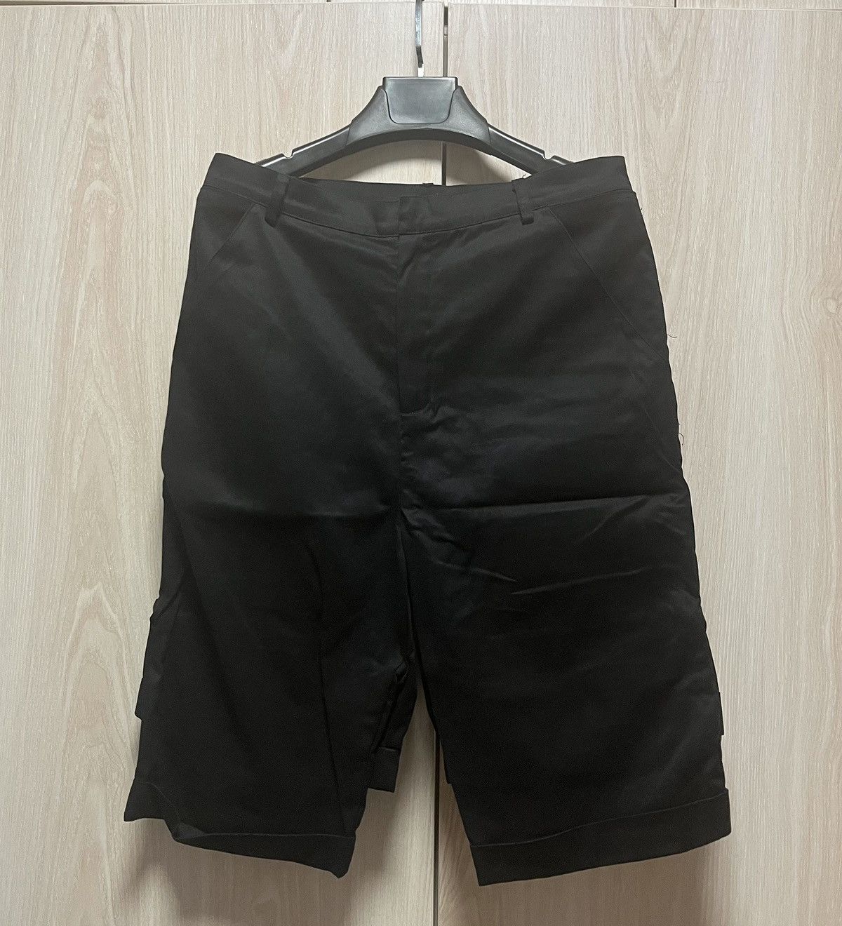 パンツ hood by air 17ss asymmetric zip shorts Hood By Air sample