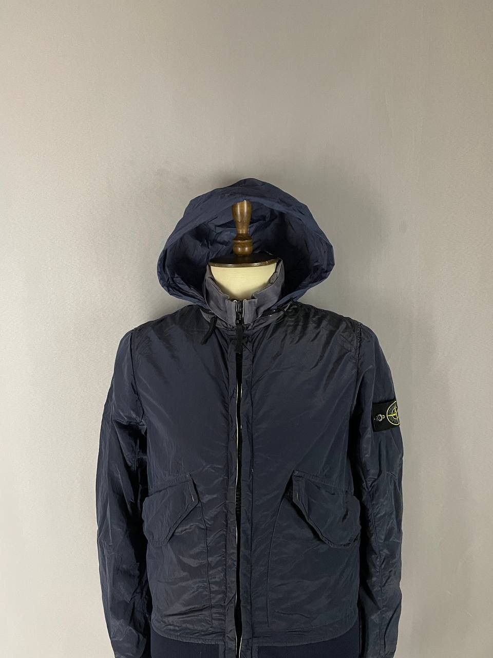 Stone Island Stone Island Jacket Nylon Metal Navy Size US M / EU 48-50 / 2 - 2 Thumbnail