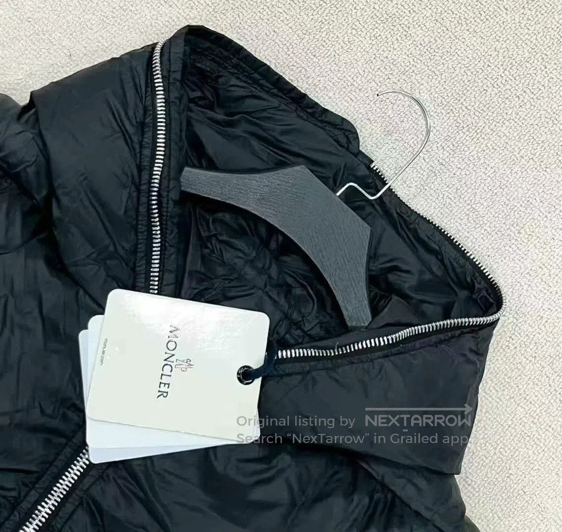 Other Moncler x Rick Owens Black Long Down Jacket. Size XS / US 0-2 / IT 36-38 - 3 Thumbnail