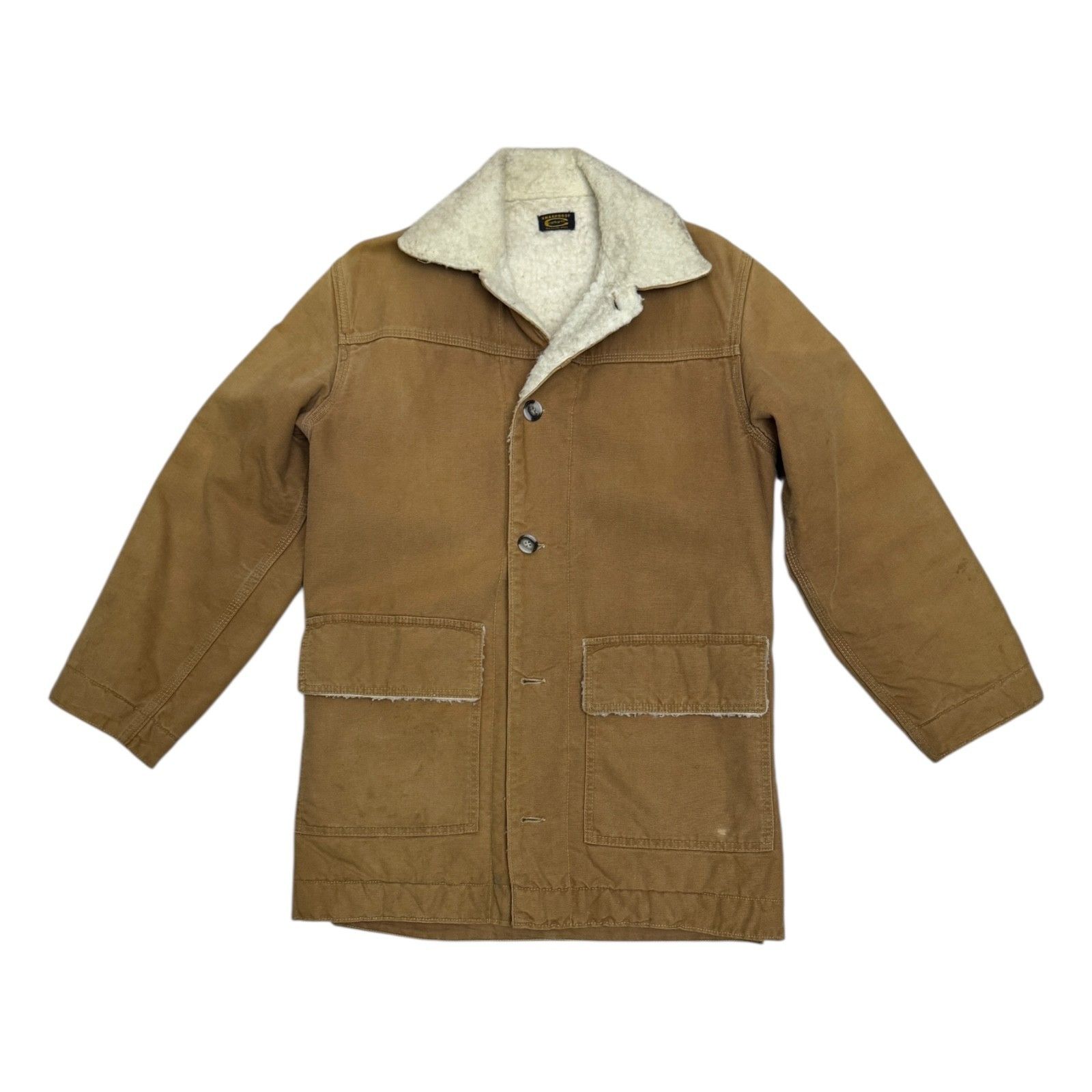 Carhartt RARE CARHARTT Vintage 1960s Snagproof Canvas Chore Coat XS Size US XS / EU 42 / 0 - 8 Thumbnail