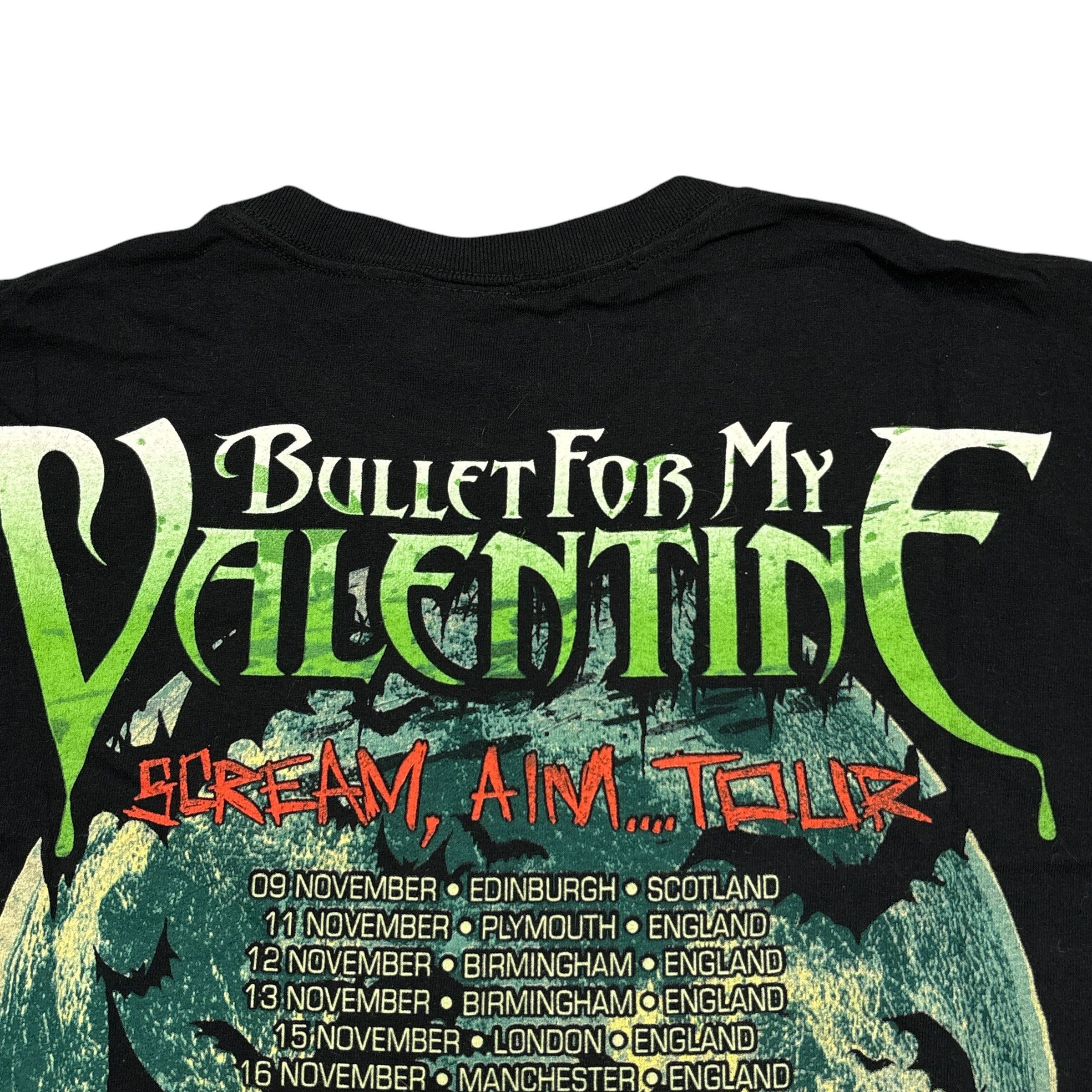 Band Tees Vintage Bullet For My Valentine Shirt Y2K Metalcore Band Tee Size US L / EU 52-54 / 3 - 13 Thumbnail