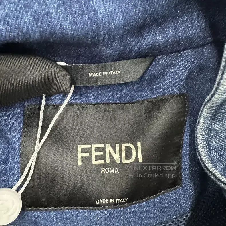 Fendi Fendi Blue Denim Jacket Size US S / EU 44-46 / 1 - 3 Thumbnail