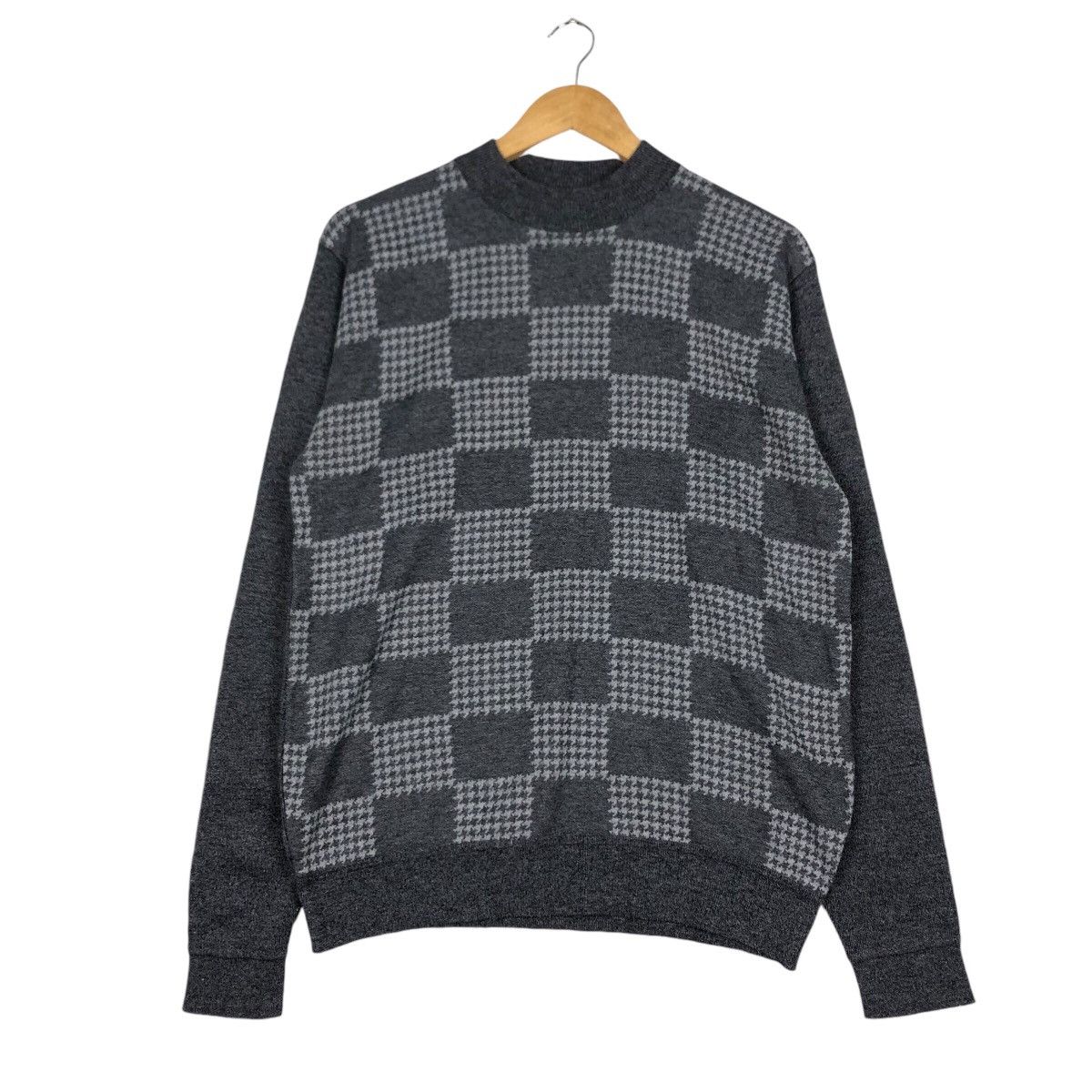 Japanese Brand Checked Japanese Brand Sweatshirt Medium Size Size US M / EU 48-50 / 2 - 1 Thumbnail