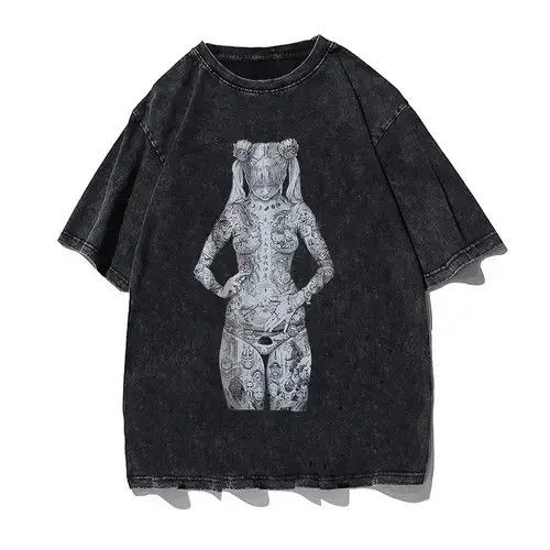 Other Gothic Cotton Vintage T-Shirt Size US XL / EU 56 / 4 - 4 Thumbnail
