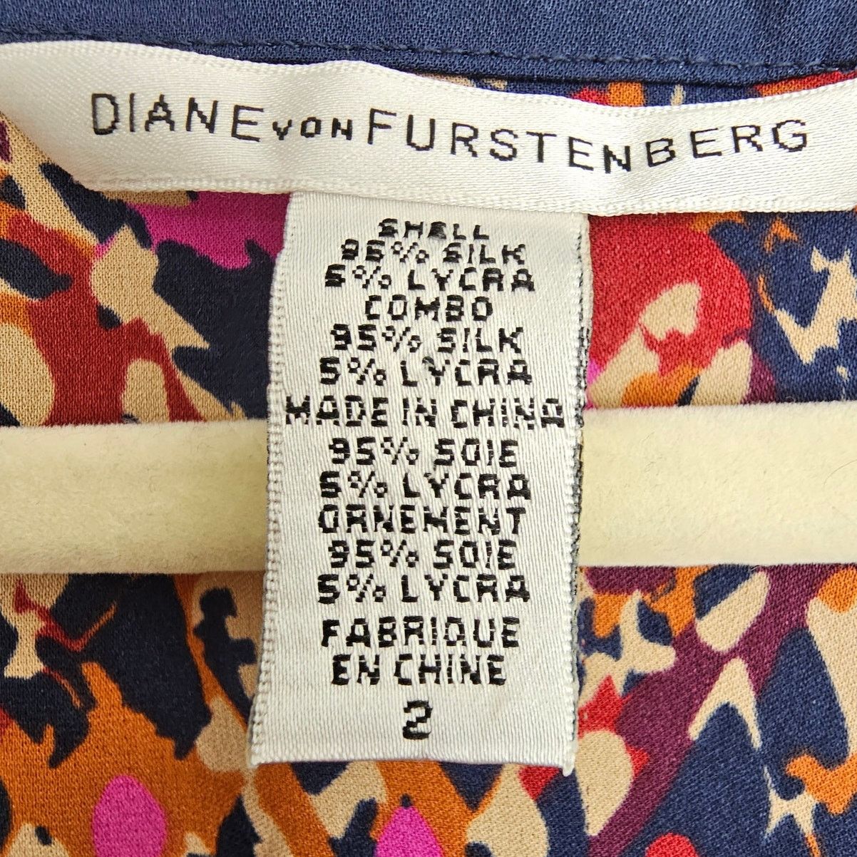 Diane von Furstenberg DVF Diane Von Furstenberg Darcey Silk Blouse 2 Loud Luxury Size XS / US 0-2 / IT 36-38 - 6 Thumbnail