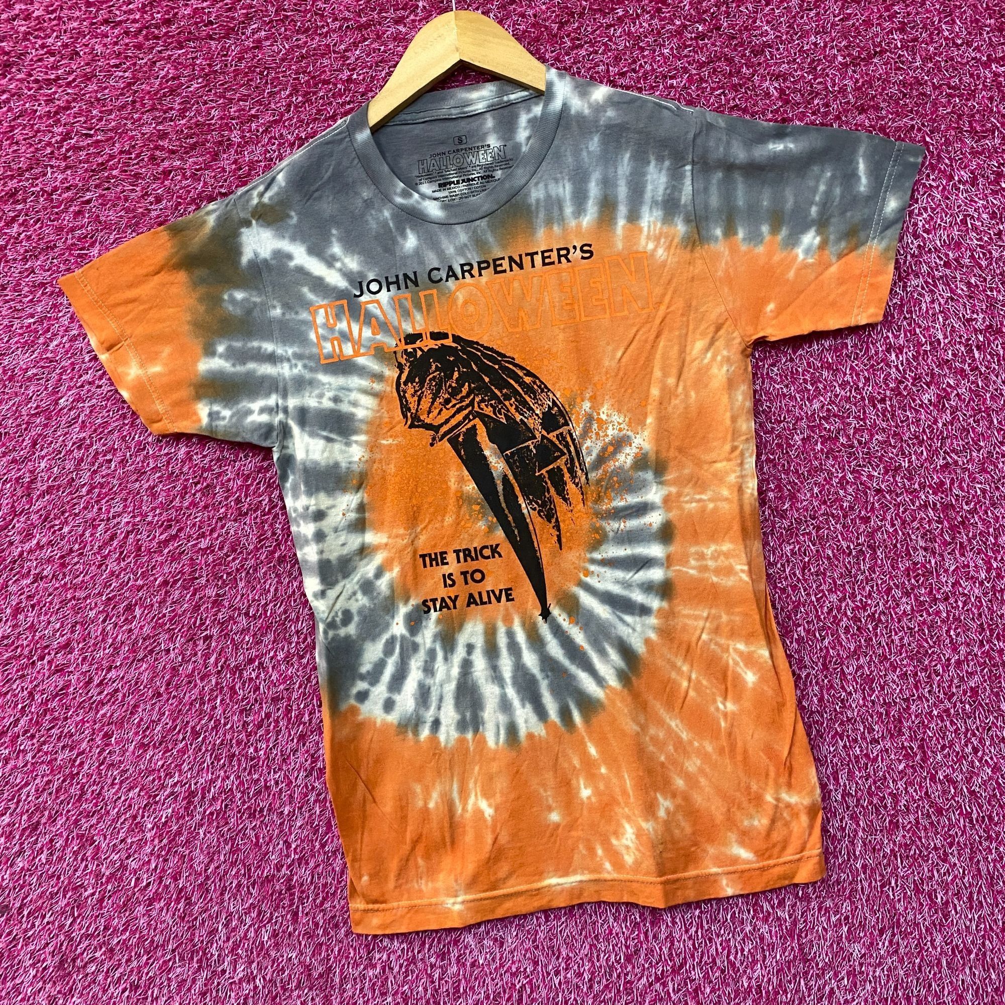 Ripple Junction John Carpenter Micheal Myers Halloween Movie Tie Dye T-Shirt Size US S / EU 44-46 / 1 - 3 Thumbnail
