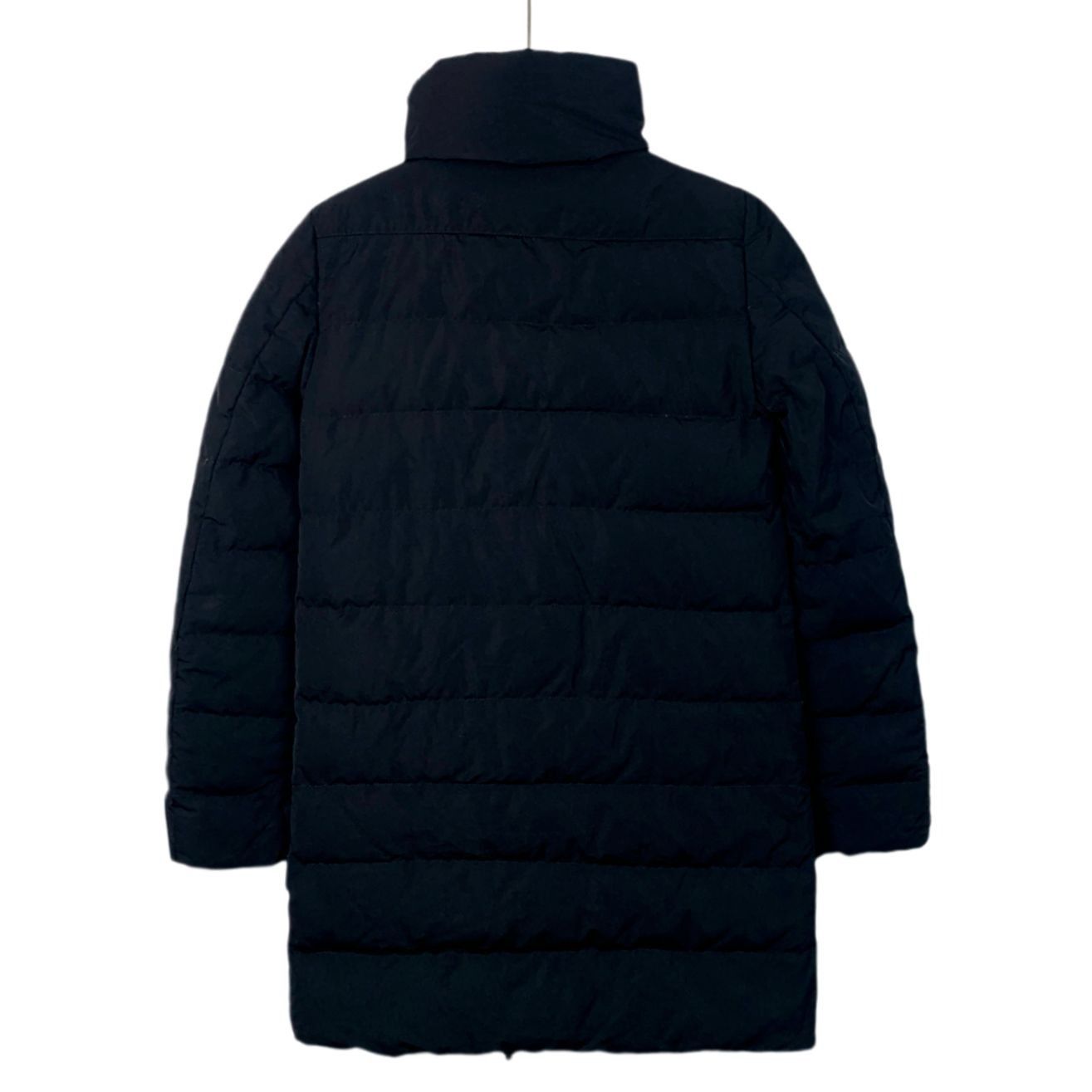 Moncler Moncler Gerboise Series Black Asymmetrical Zipper Down Jacke Size US XS / EU 42 / 0 - 8 Thumbnail