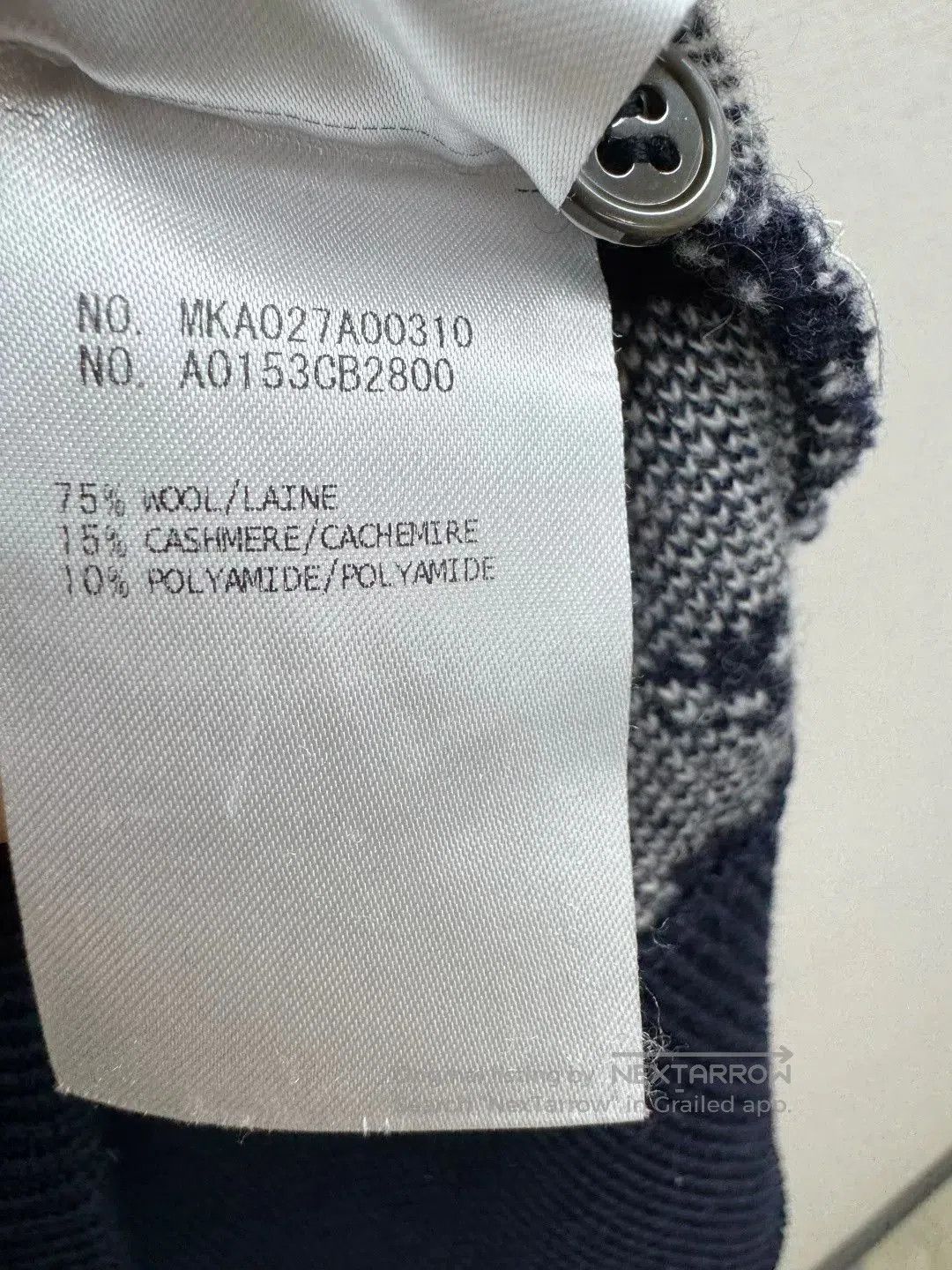 Thom Browne Thom Browne TB Wool Cashmere Sweater. Size US M / EU 48-50 / 2 - 7 Thumbnail