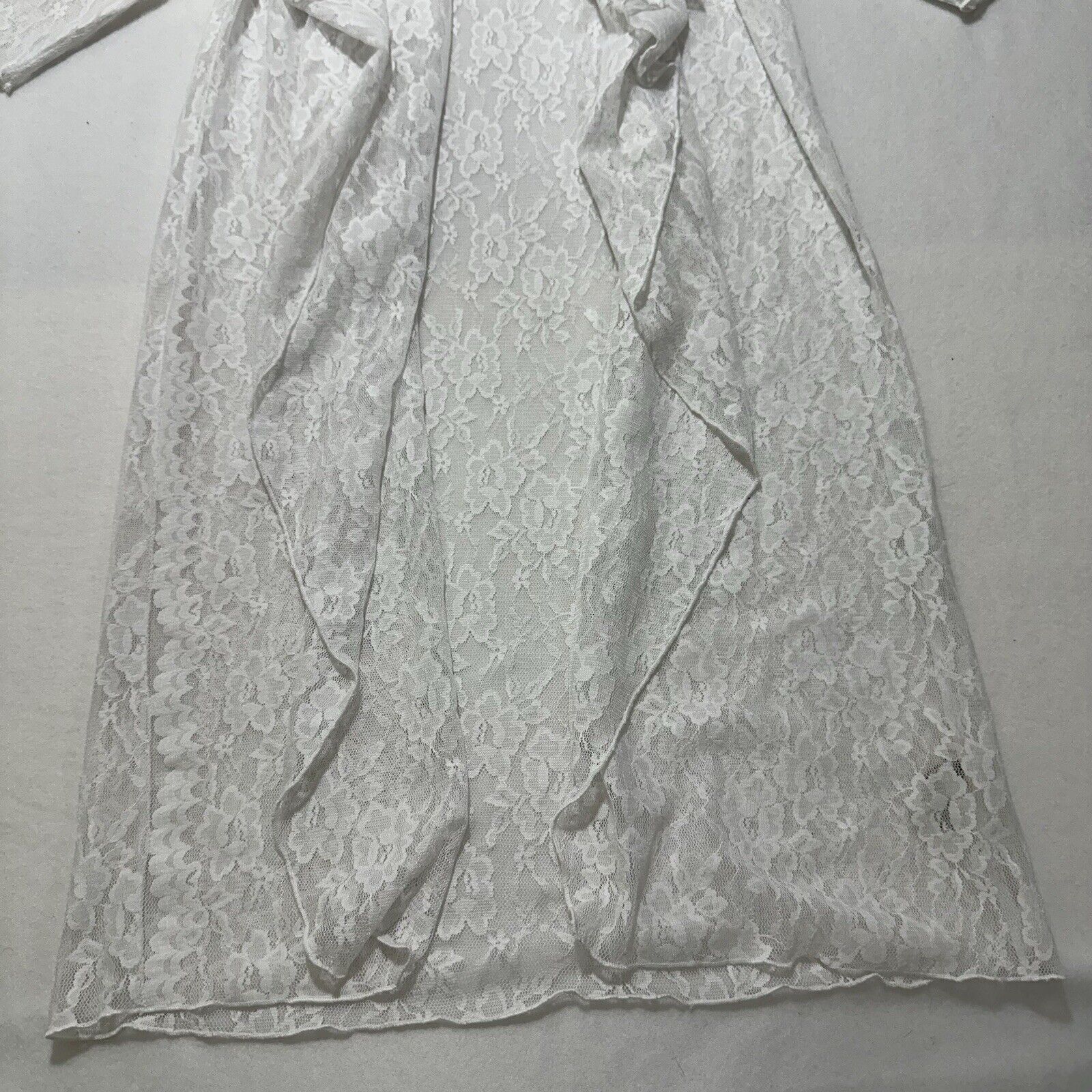 Other LuLaRoe Shirley Small Lace Floral Duster Cardigan Kimono Size S / US 4 / IT 40 - 5 Thumbnail