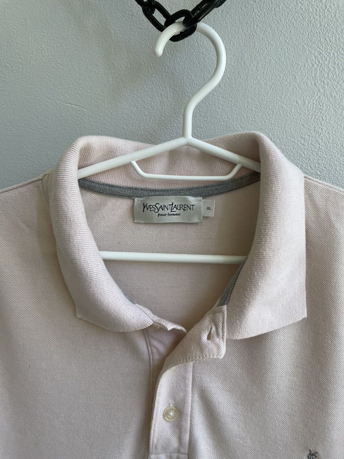 Yves Saint Laurent Yves Saint Laurent YSL Polo Shirt T Shirt Tee Vintage Luxury Size US XL / EU 56 / 4 - 7 Thumbnail
