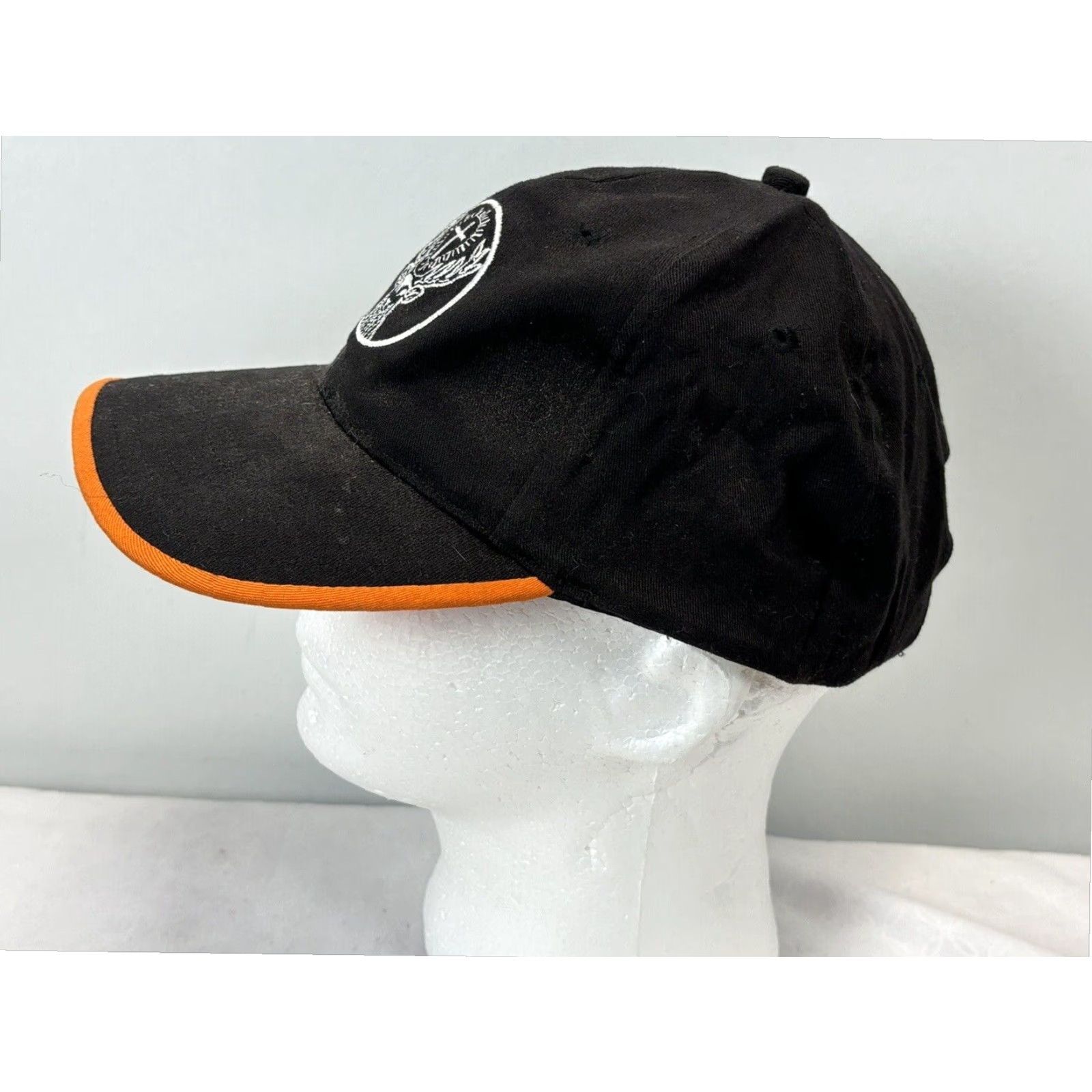Logo 7 VINTAGE Jagermeister Baseball Cap Black One Size Mens Size ONE SIZE - 3 Thumbnail