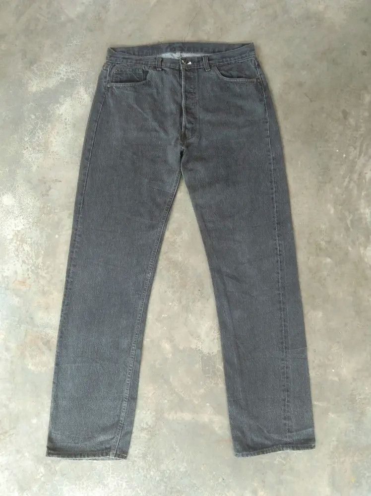 Levi's 80s Vintage Levi's 501 Black Made In USA Jeans 36x36 Size US 36 / EU 52 - 1 Thumbnail