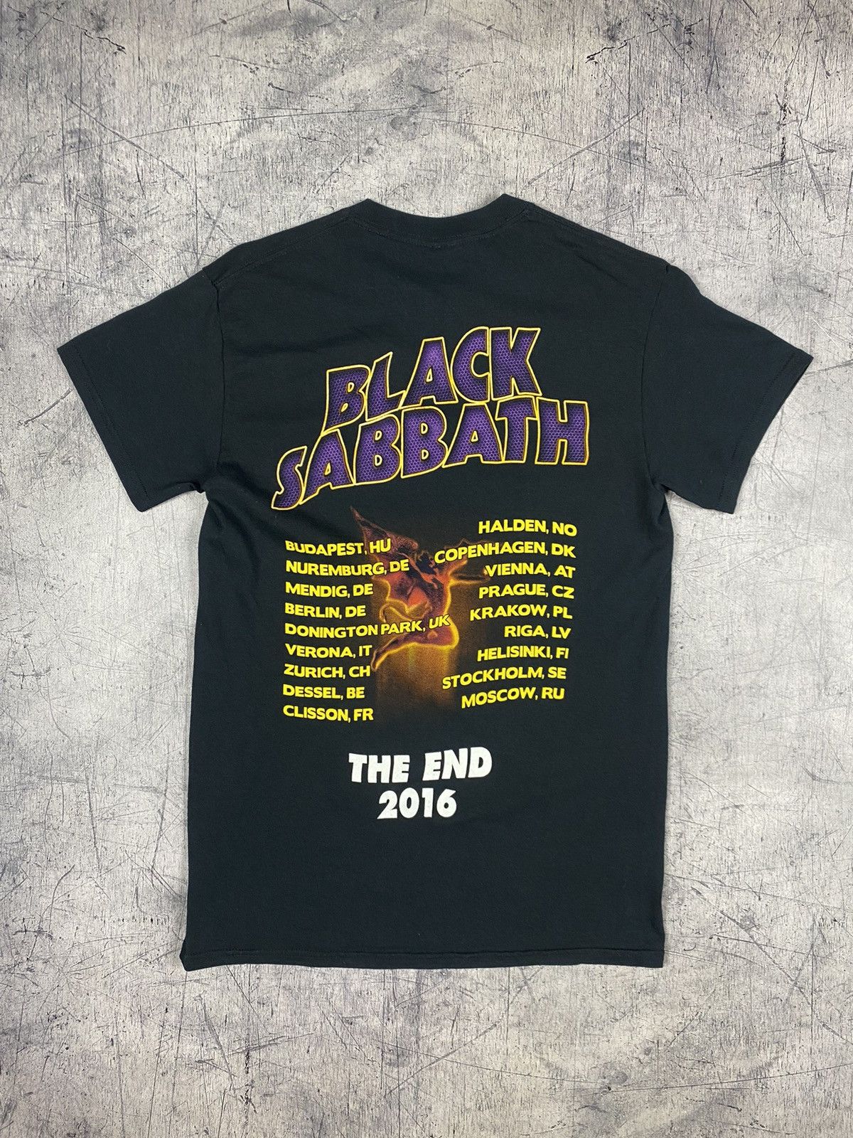 Black Sabbath Black Sabbath 2016 Rock Tee T Shirt Size US S / EU 44-46 / 1 - 6 Thumbnail