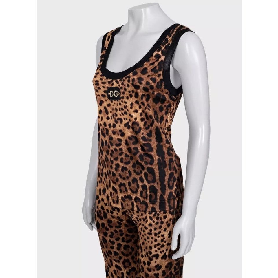 Dolce & Gabbana Dolce & Gabbana Leopard Print Three-Piece Suit - S / IT40 Size S / US 4 / IT 40 - 8 Thumbnail
