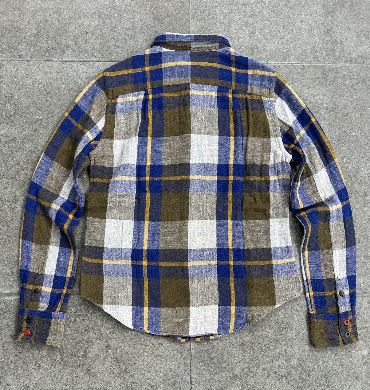 45rpm 45rpm Japan Check-patterned Button-down Shirt Size S / US 4 / IT 40 - 6 Thumbnail