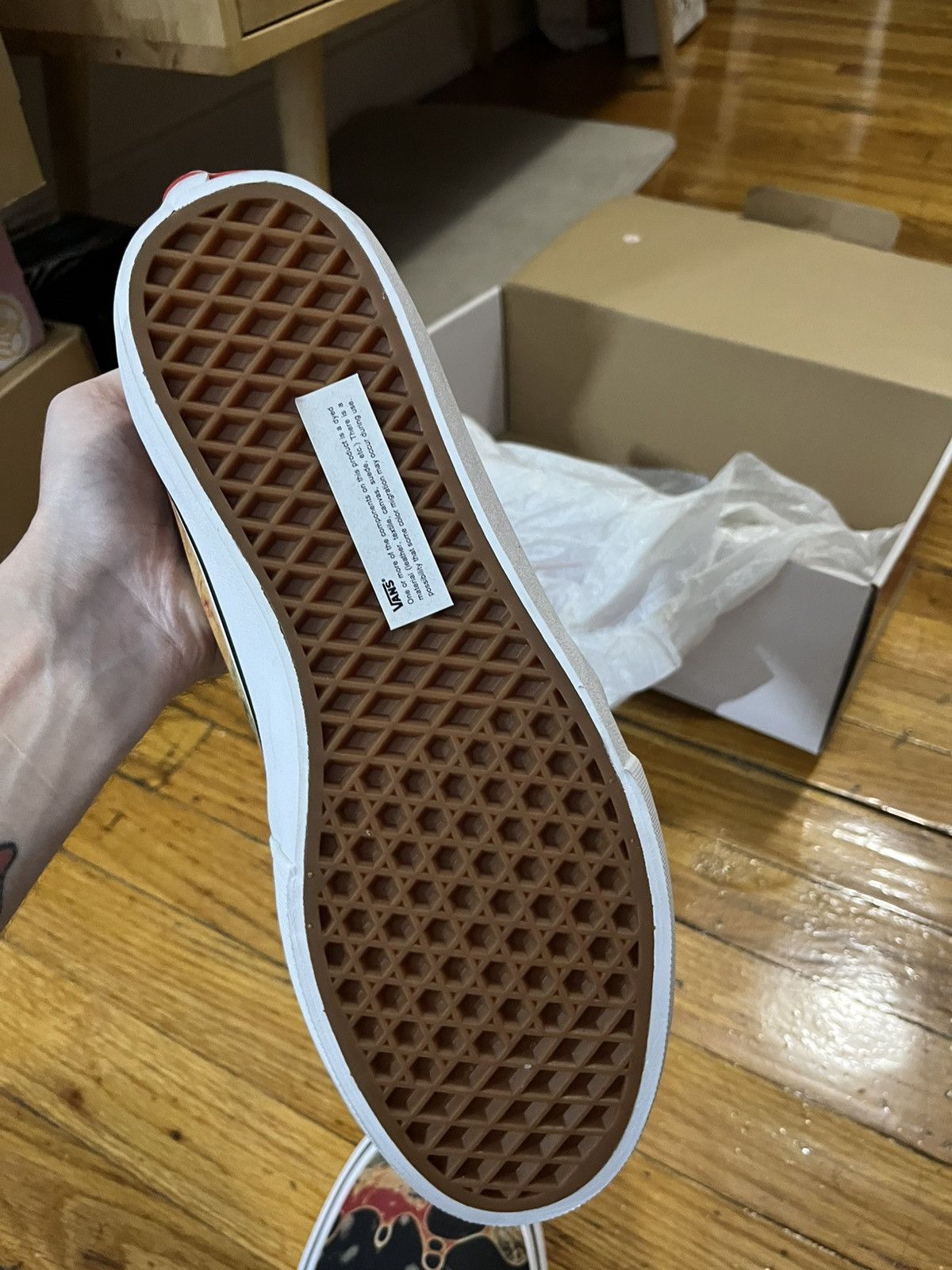 Supreme Supreme blood and semen vans mids Size US 10 / EU 43 - 7 Thumbnail