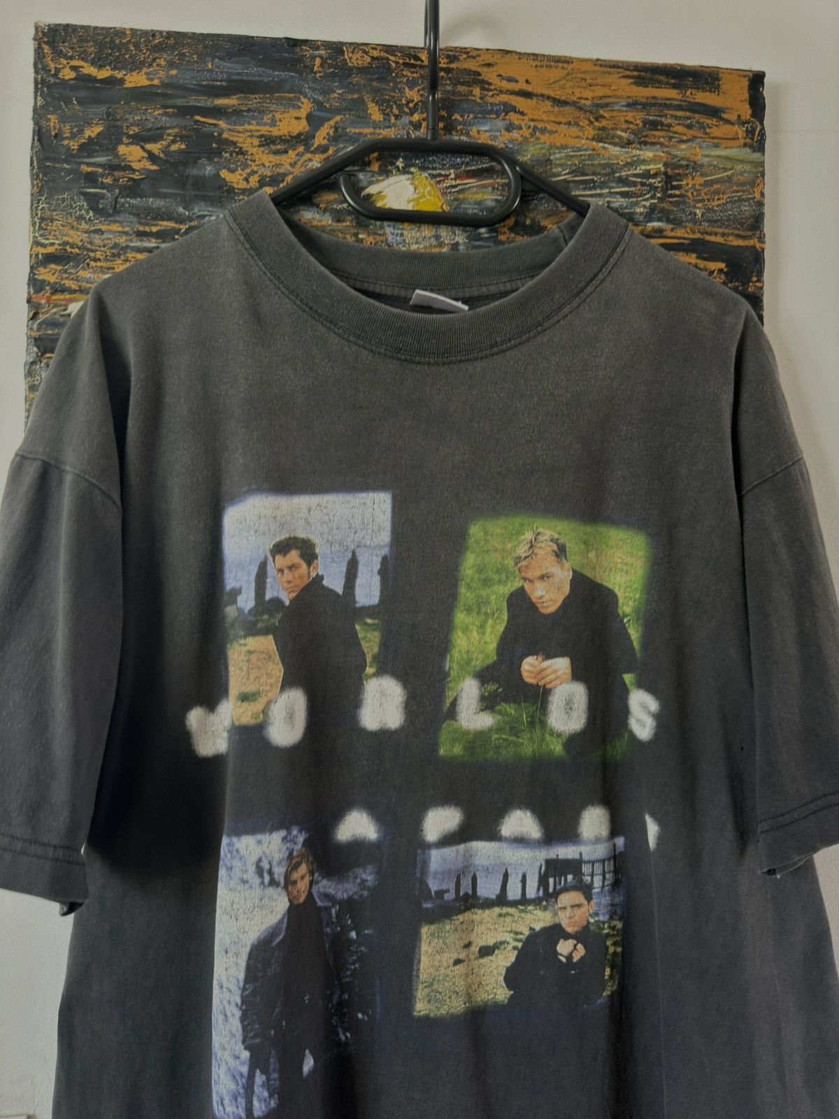 Band Tees × Vintage Vintage 90s Worlds Apart Britpop Band T Shirt Size US L / EU 52-54 / 3 - 2 Thumbnail