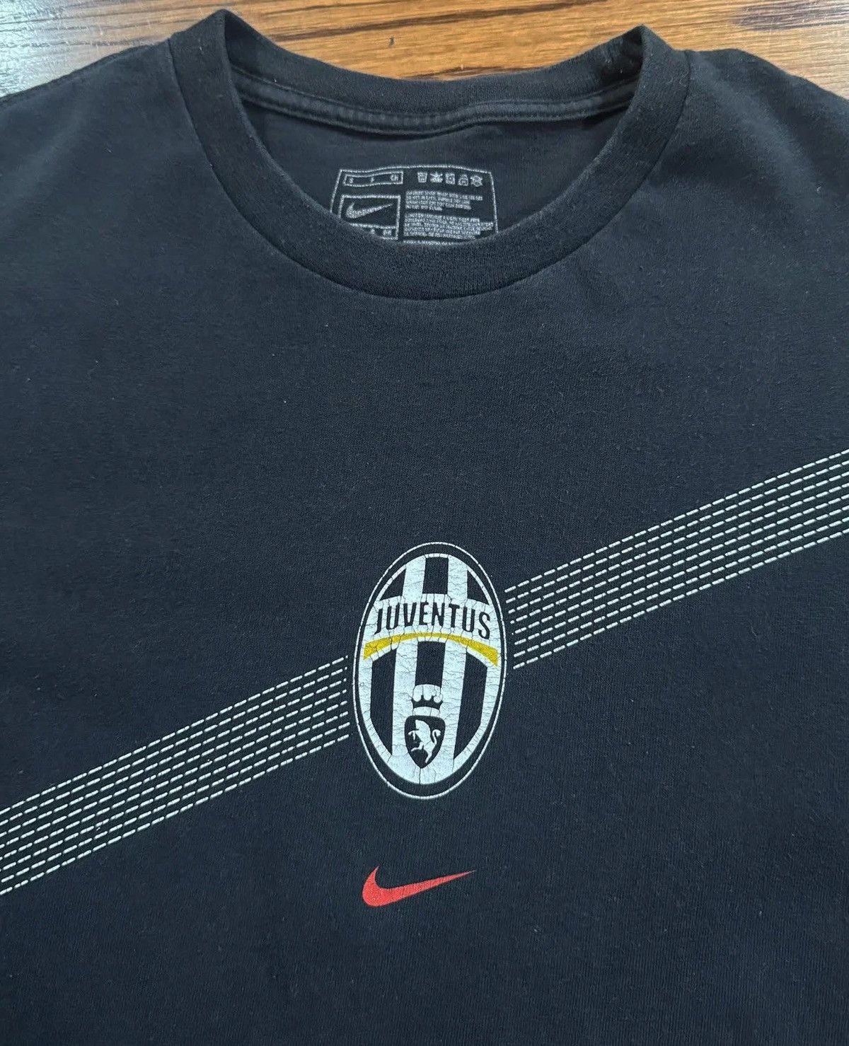 Nike Nike Juventus FC Black T Shirt (Size S) Size US S / EU 44-46 / 1 - 3 Thumbnail