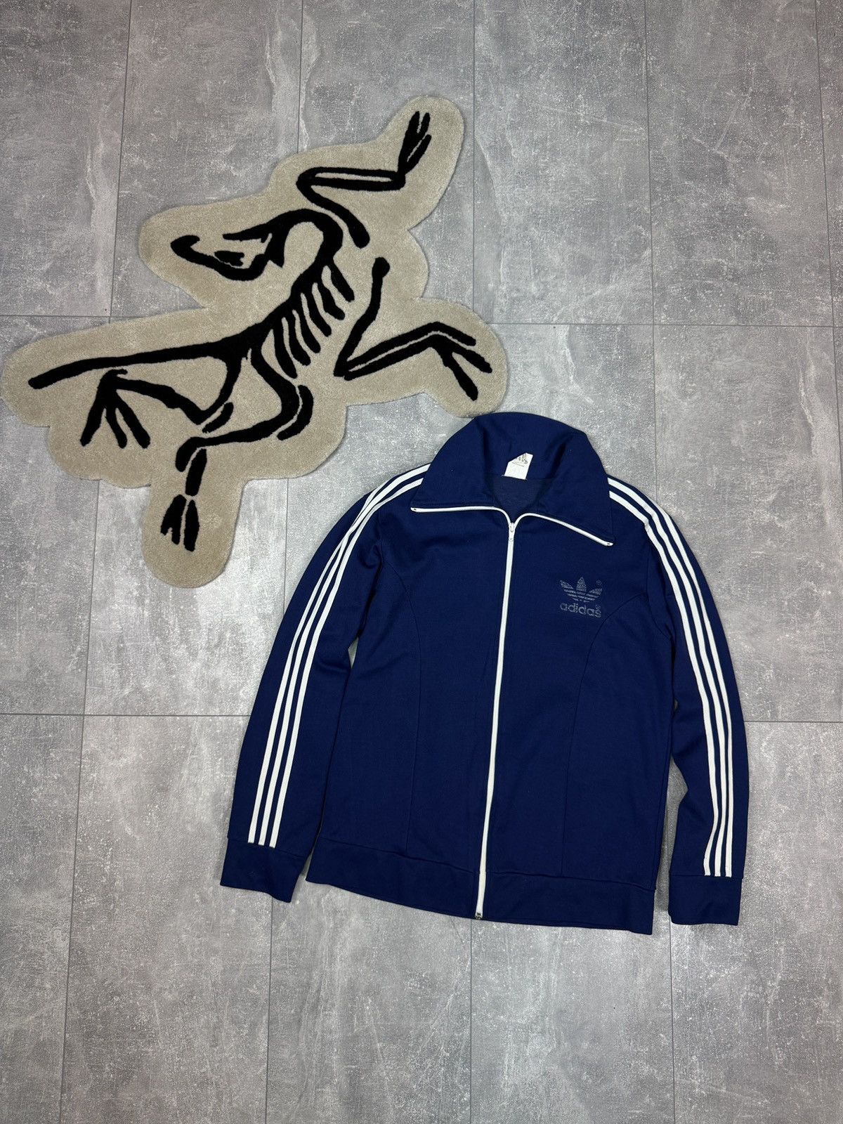 Adidas × Vintage Mens Vintage Adidas track jacket made in Hong Kong Olympic Size US M / EU 48-50 / 2 - 1 Thumbnail