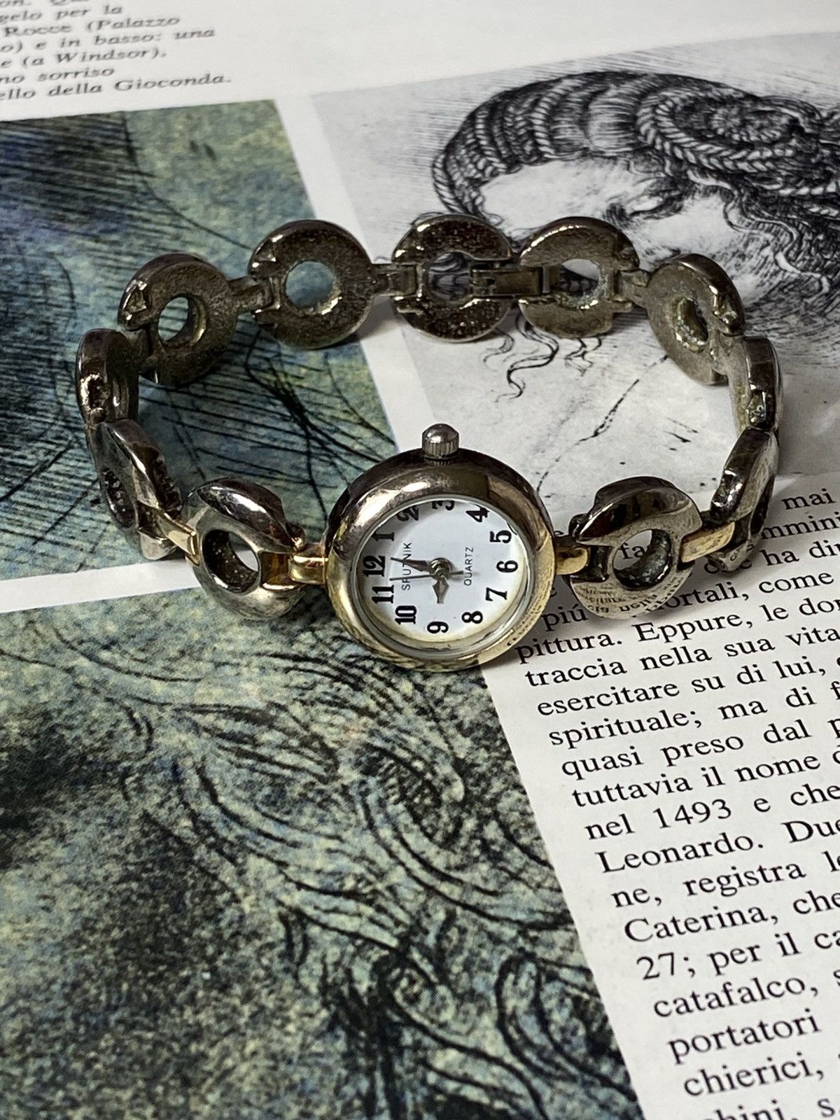 Jewelry VINTAGE SPUTNIK CITIZEN WATCH QUARTZ Rare Bracelet Size ONE SIZE - 2 Thumbnail
