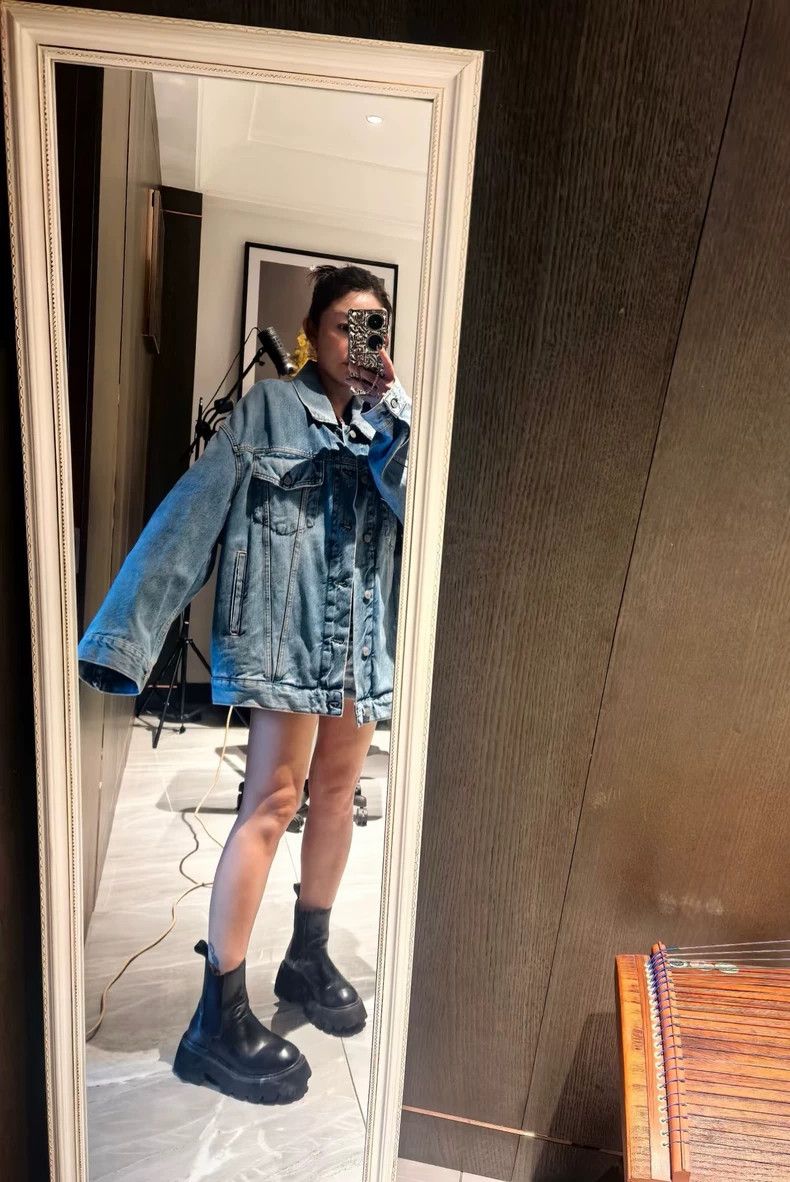 Acne Studios acne studios Loose denim jacket 2502-Nextarrow Size US XS / EU 42 / 0 - 6 Thumbnail
