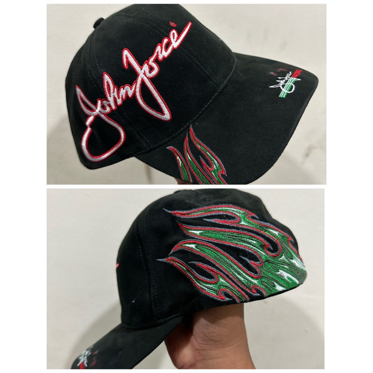 NASCAR VTG 90’s NHRA JOHN FORCE Snapback Size ONE SIZE - 1 Thumbnail
