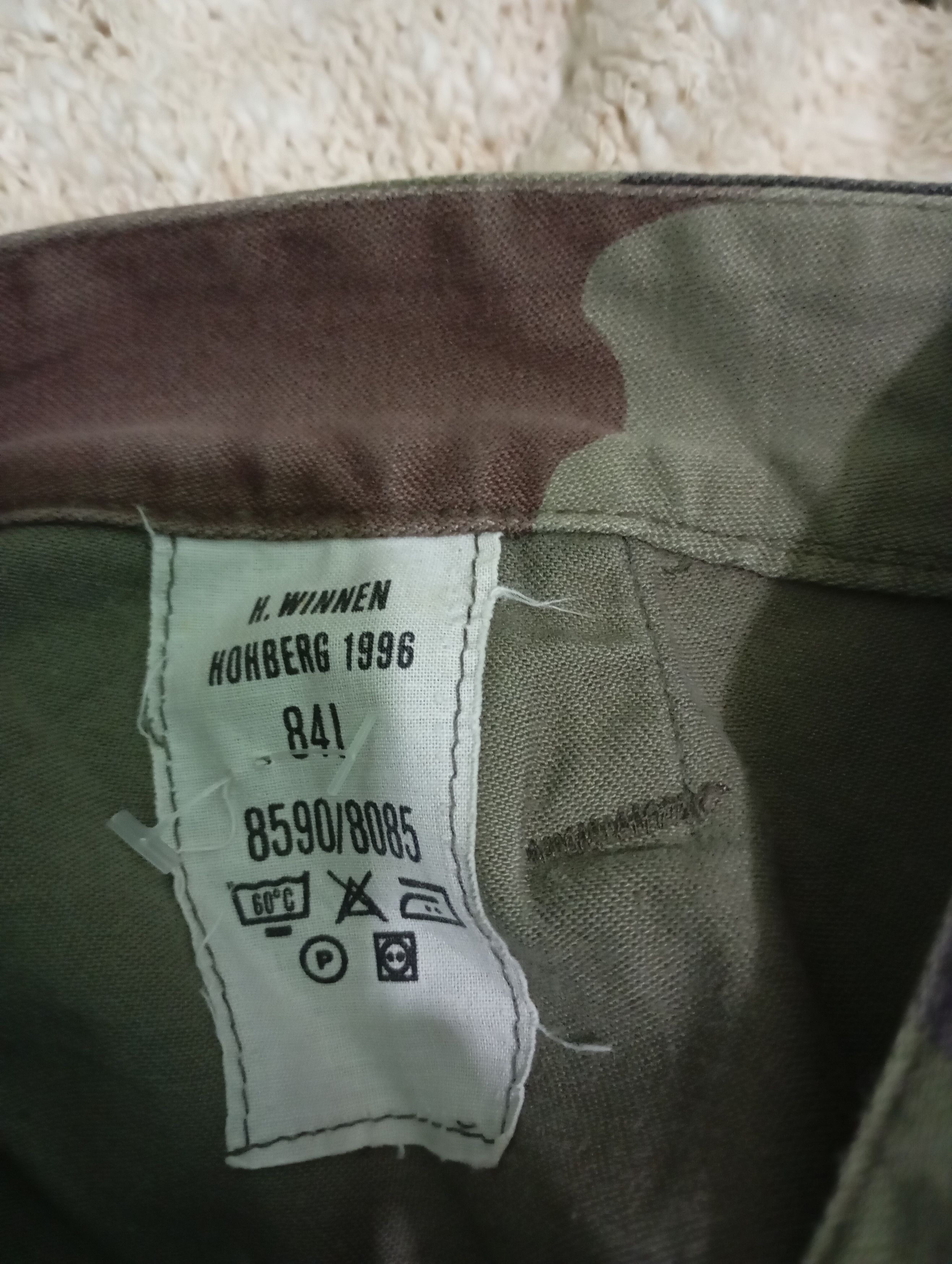 Vintage Vintage French Military Camouflage Military Pants Size US 32 / EU 48 - 2 Thumbnail