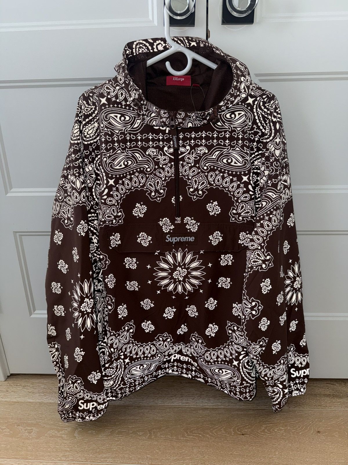 Supreme Supreme Reflective Bandana Anorak Jacket | Grailed