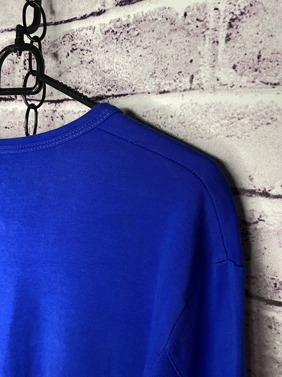 Diesel Vintage T-Shirt Men's Diesel overprint logo blue tee Size US XL / EU 56 / 4 - 5 Thumbnail