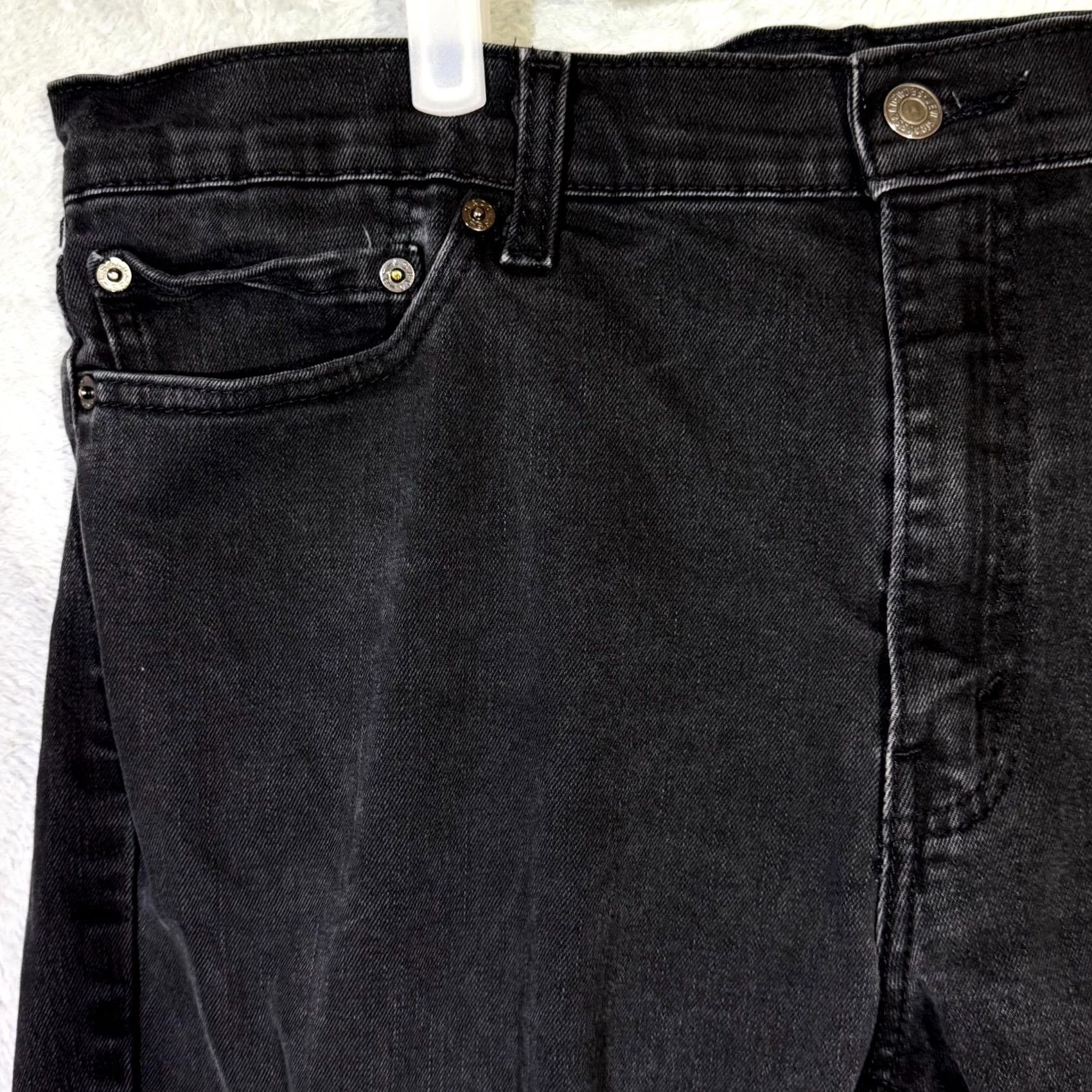 Levi's VINTAGE Levi’s 511 Men’s Jeans 38×32 Black Denim Mid-Rise Slim Straight Leg Excellent Size US 38 / EU 54 - 3 Thumbnail