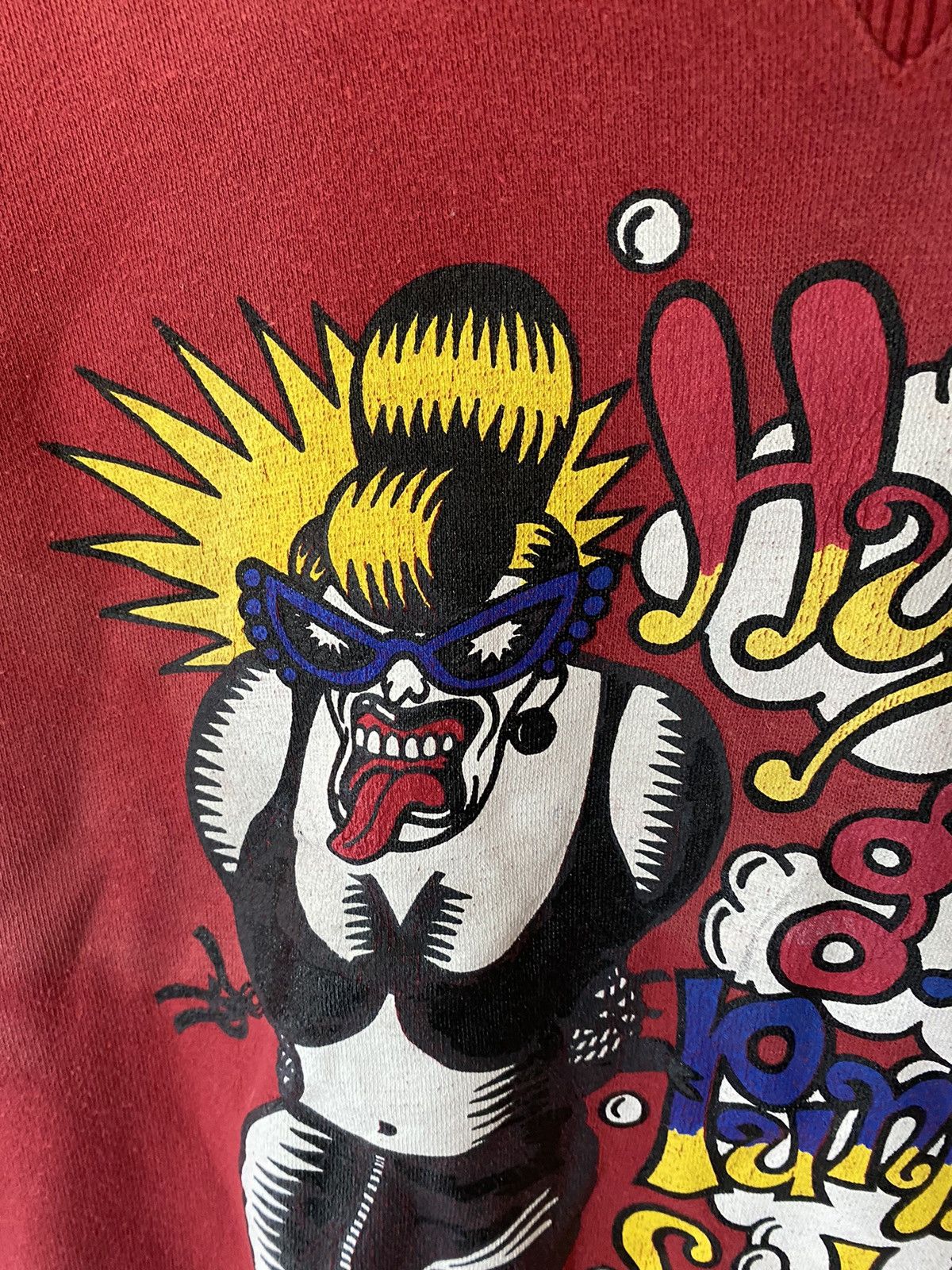 Hysteric Glamour 🔥 1980s Hysteric Punishment school sweayshirt Size US M / EU 48-50 / 2 - 7 Thumbnail