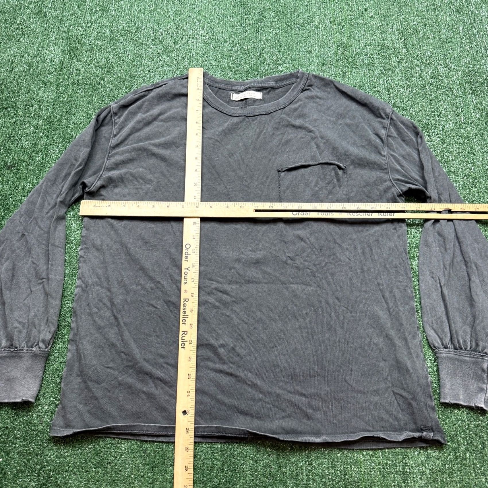 Vintage We The Free T Shirt Womens Size S Black Gray Long Sleeve Oversized Tee Casual Size S / US 4 / IT 40 - 3 Thumbnail