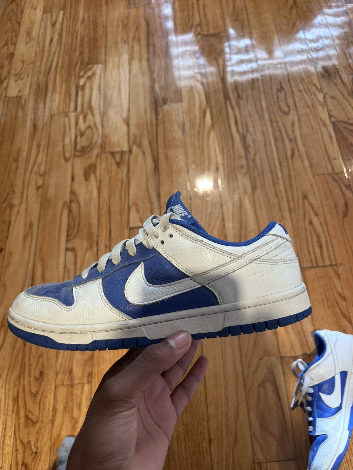 Nike Nike Blue custom dunks Size US 8.5 / EU 41-42 - 4 Thumbnail