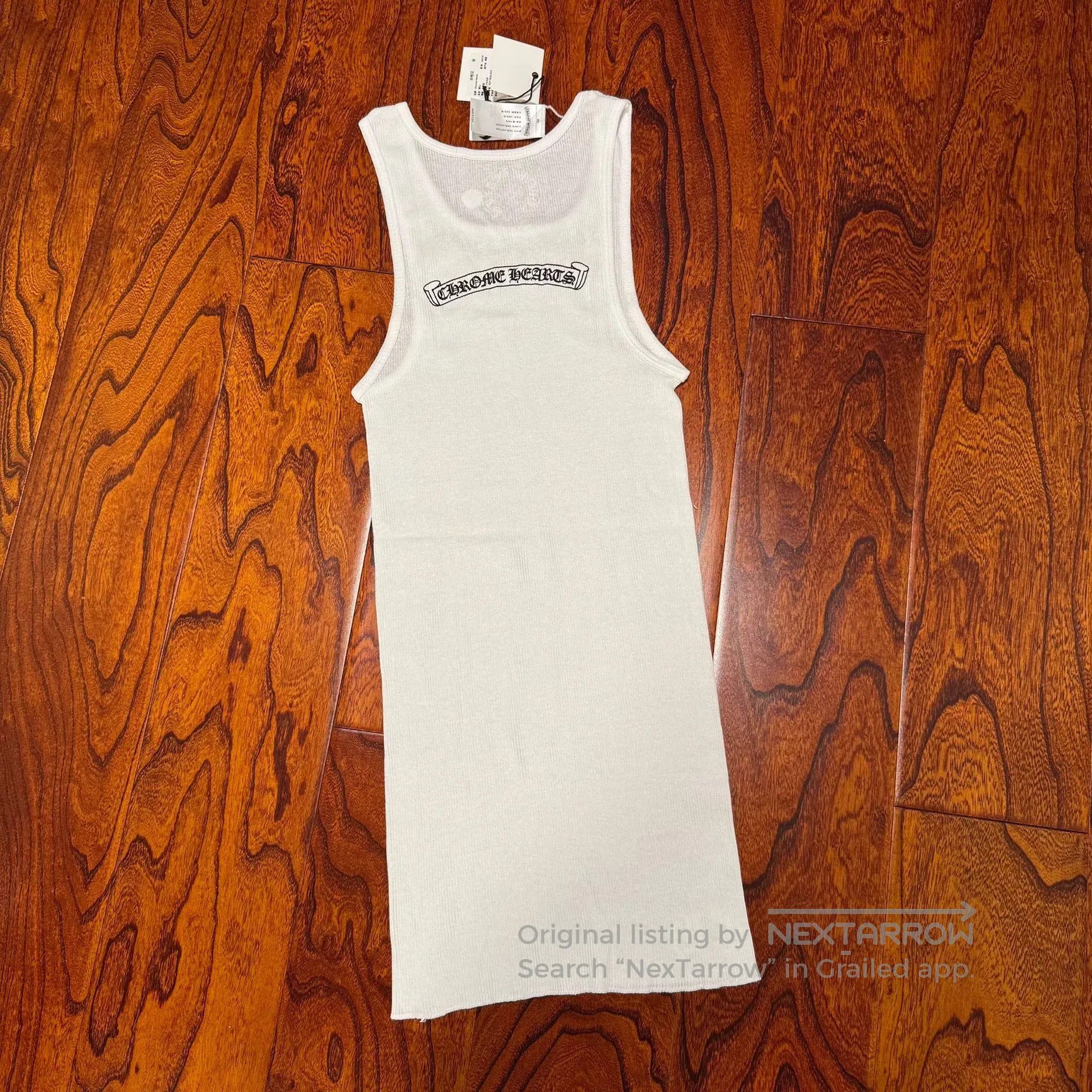 Chrome Hearts chrome hearts white tank dress with print. Size S / US 4 / IT 40 - 1 Thumbnail
