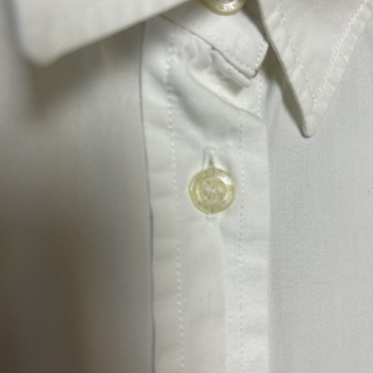 Burberry Luxury Burberry Small Logo vintage designer button shirt Size L / US 10 / IT 46 - 6 Thumbnail
