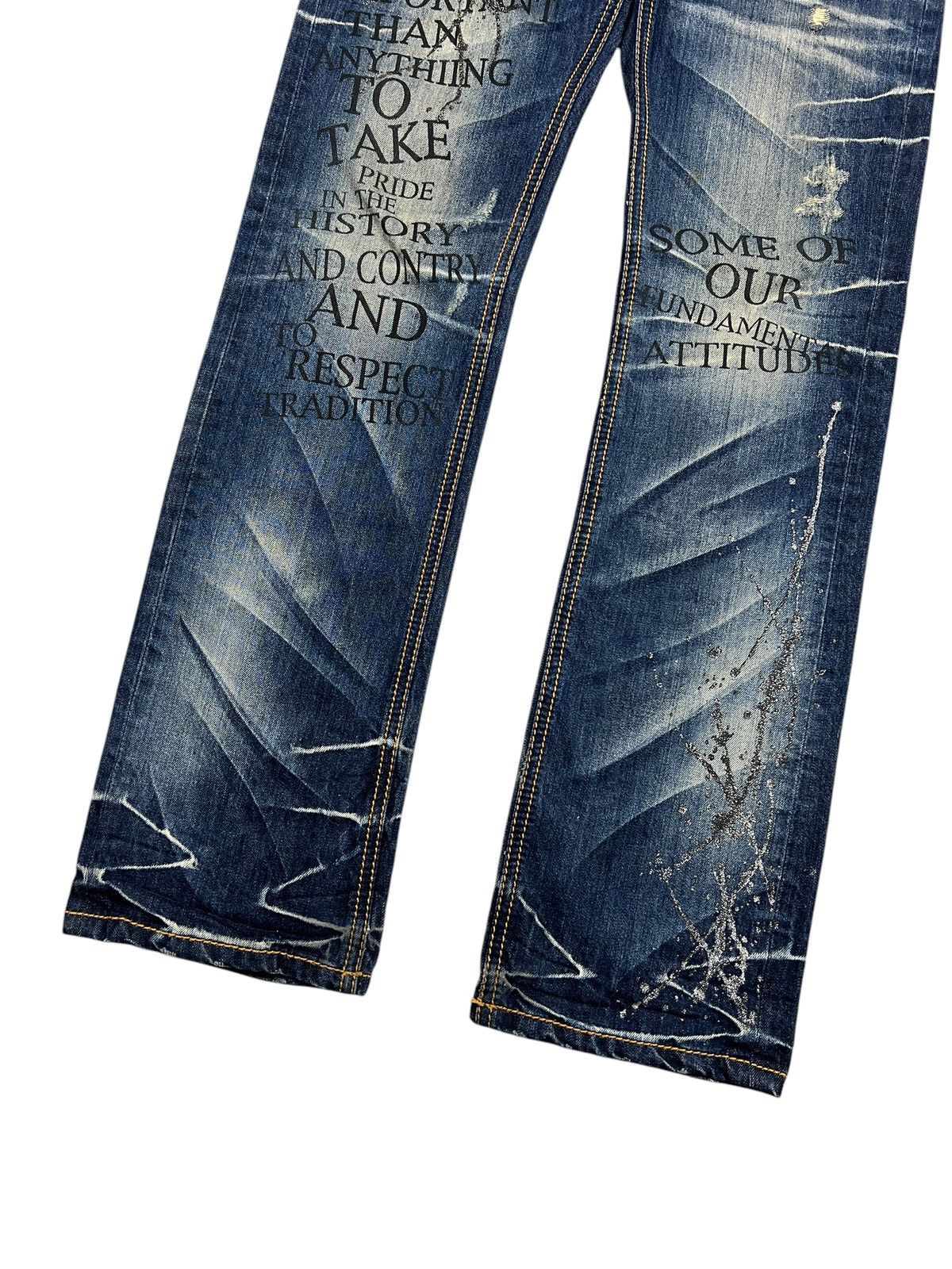 If Six Was Nine In The Attic Poem Denim Size US 34 / EU 50 - 3 Thumbnail